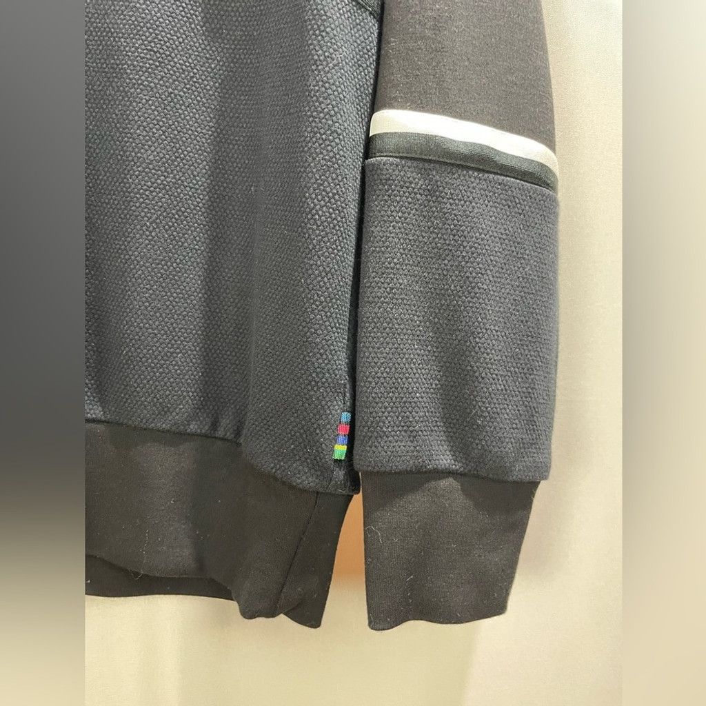 Paul Smith PS by Paul Smith Black Striped Panelled Sweatshirt Size S Size US S / EU 44-46 / 1 - 7 Thumbnail