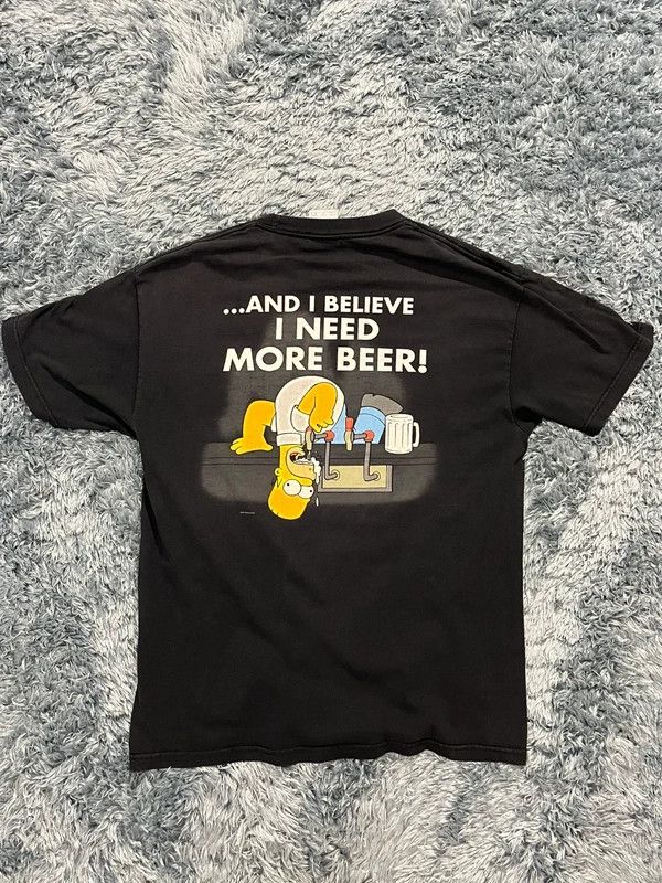 The Simpsons Homer Simpson 2000 T-shirt Vintage Size US L / EU 52-54 / 3 - 10 Thumbnail
