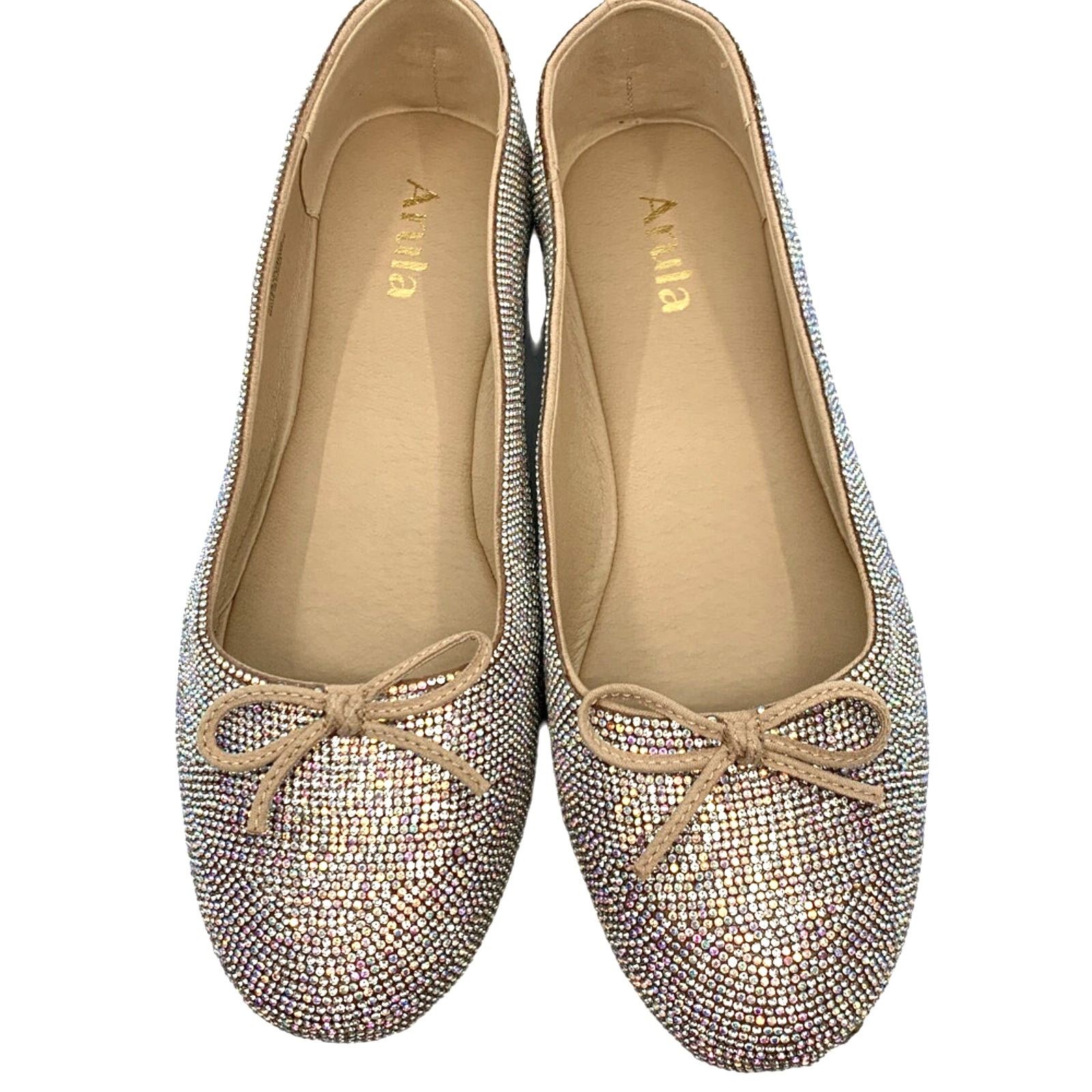 Other ARULA Women's WIDE WIDTH Rhinestone Ballet Flats | 11W | NIB Size US 11 / IT 41 - 1 Thumbnail