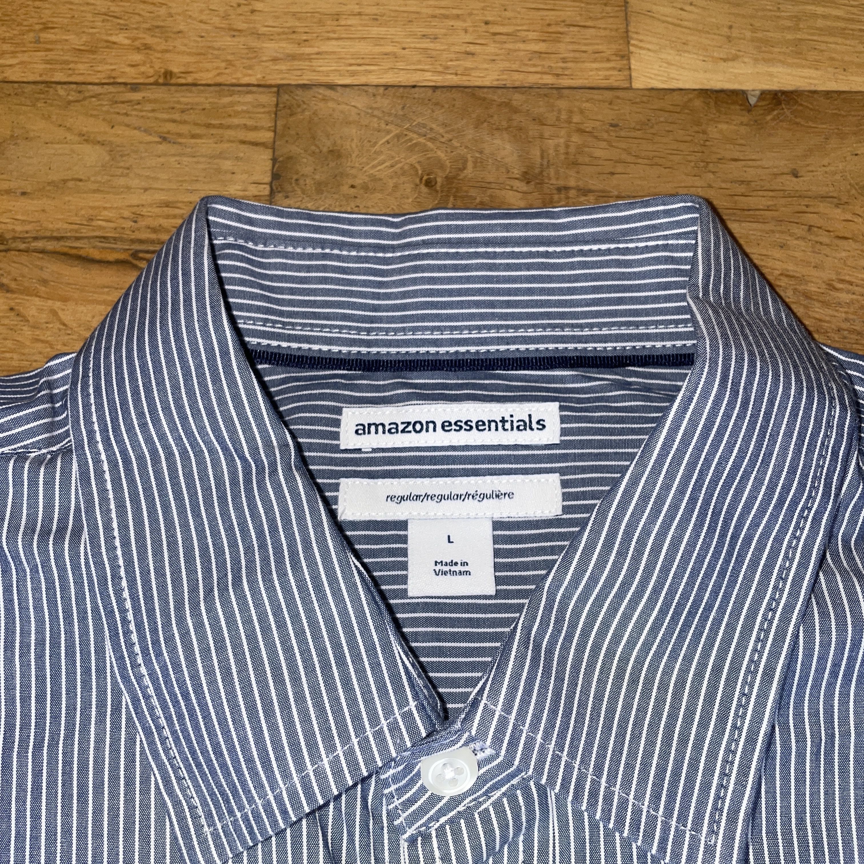 Designer Amazon Essentials Men's Shirt Regular Size L - New - Tags Size US L / EU 52-54 / 3 - 2 Thumbnail