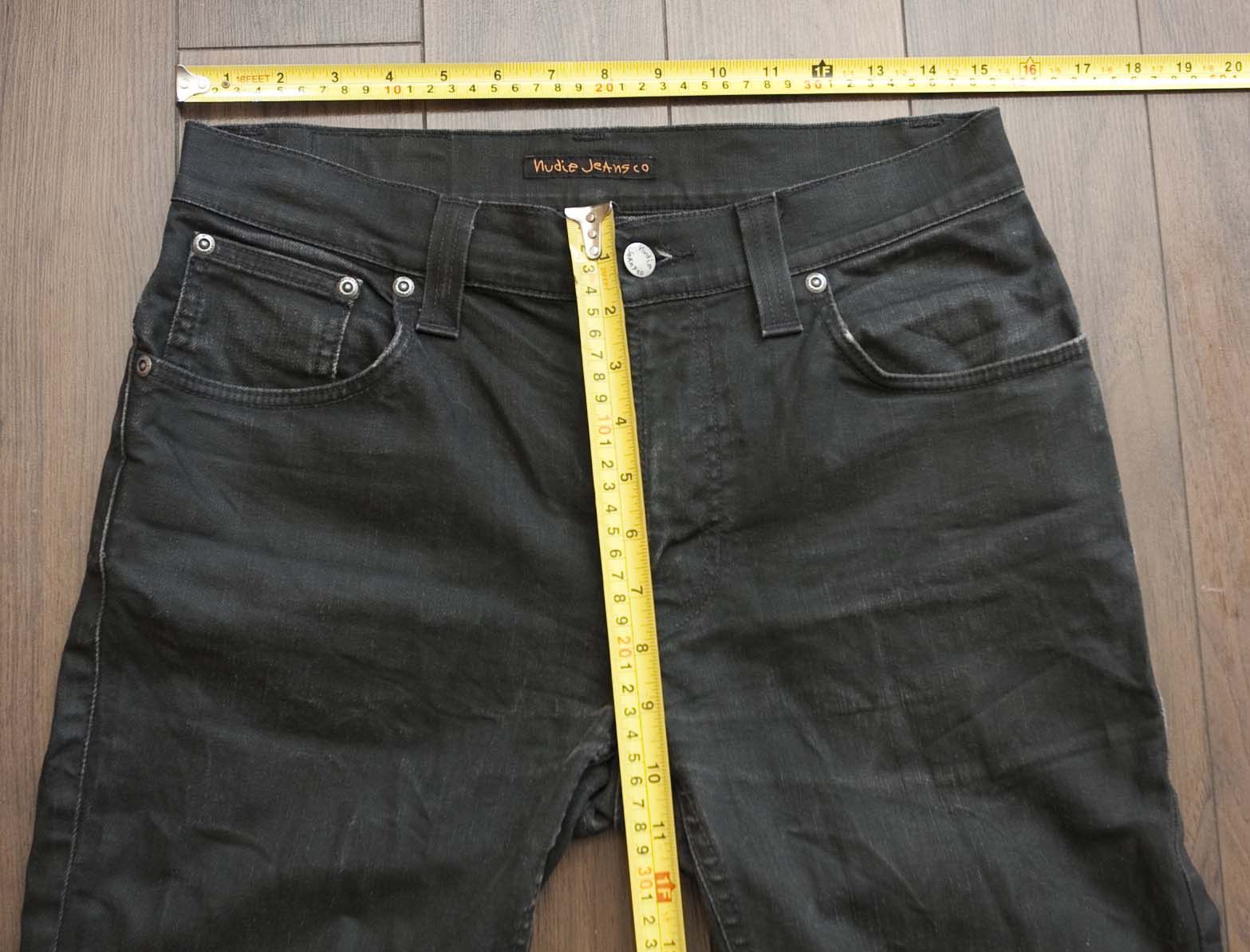 Nudie Jeans Nudie Jeans Thin Finn Dry Black Coated Size 31x32.5 Size US 31 - 5 Thumbnail