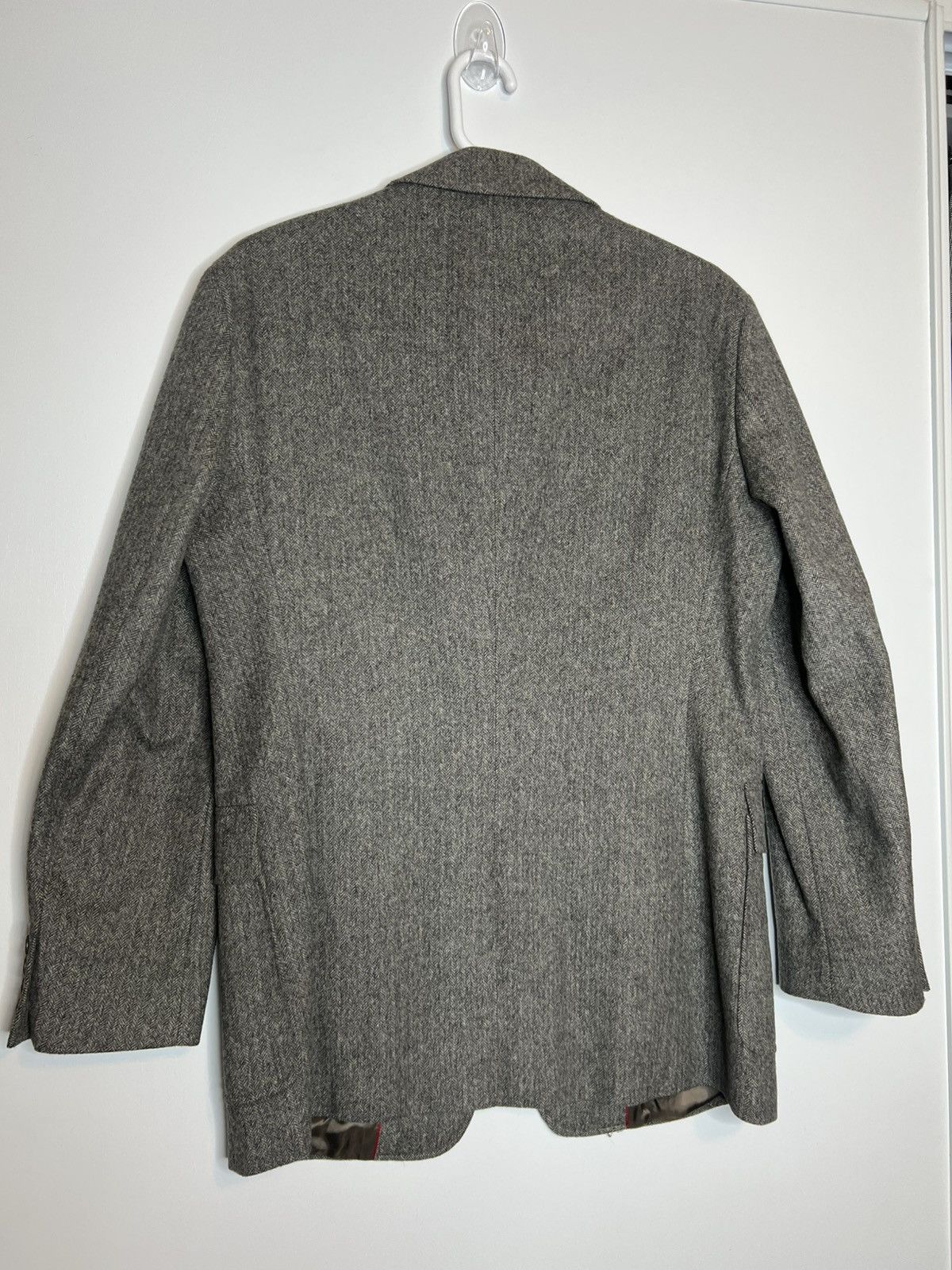 J.Crew J Crew Herringbone Patch Pocket Wool Jacket 39R Size 38R - 8 Thumbnail