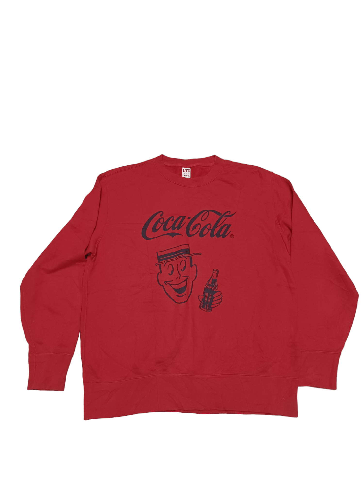Uniqlo UNIQLO X COCA COLA BIGLOGO JAPANESE OVERSIZE SWEATSHIRT Size US L / EU 52-54 / 3 - 1 Thumbnail