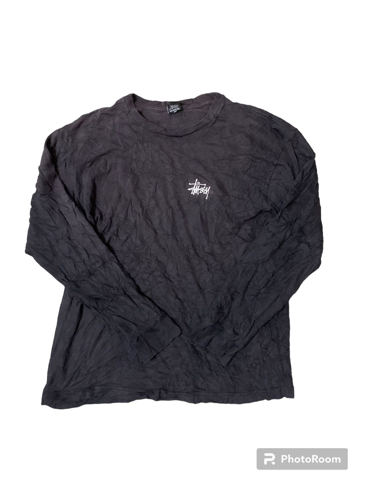 Stussy × Vintage Stussy Big Spellout Long Sleeve Tee Size US L / EU 52-54 / 3 - 2 Thumbnail