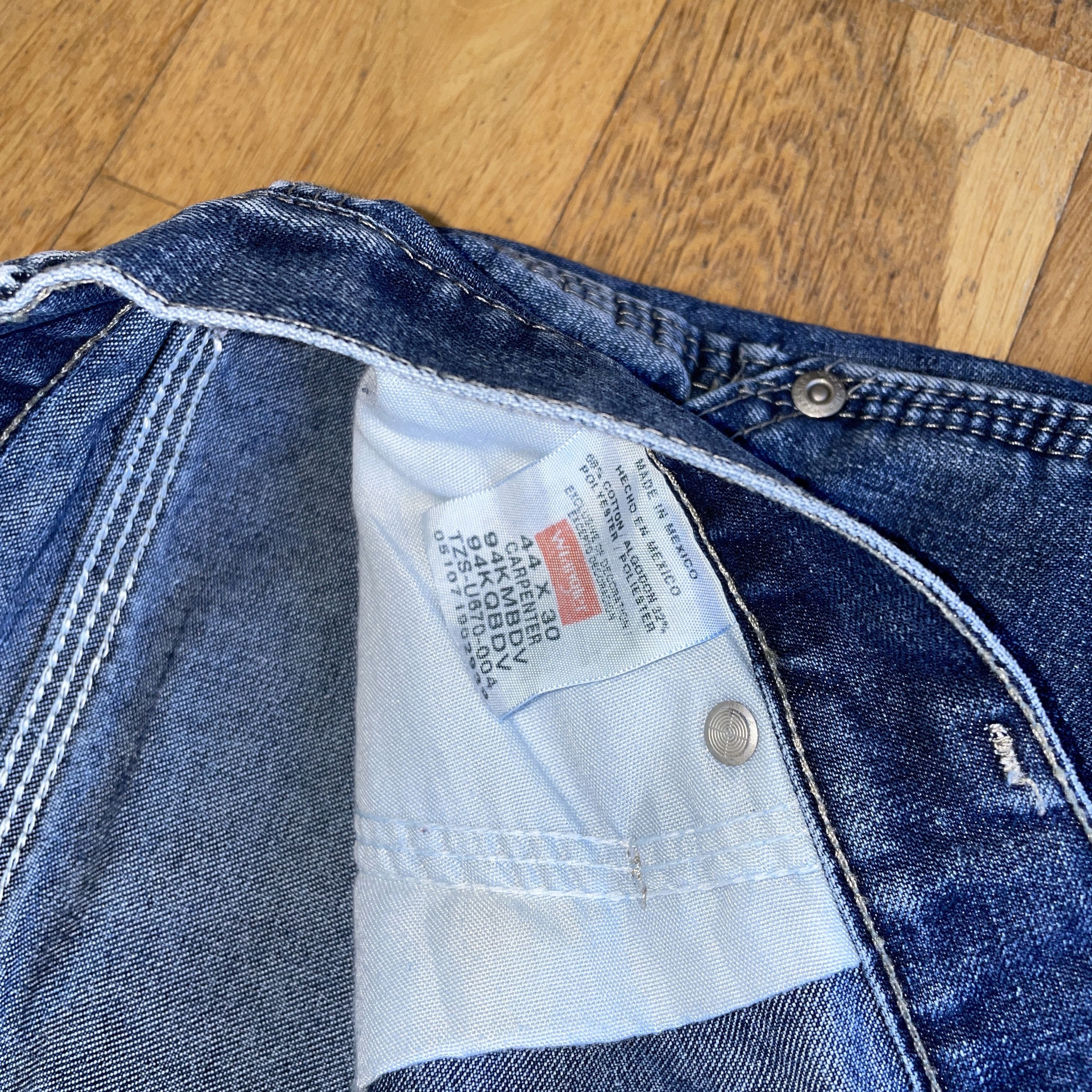 Wrangler Wrangler Men's Fashionable Jeans Large Size W 44 L 30 Size US 44 / EU 60 - 4 Thumbnail