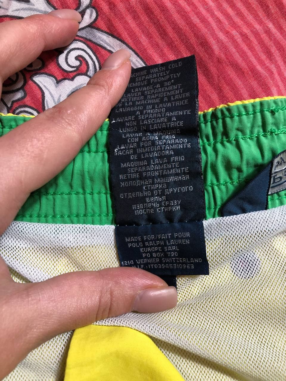 Polo Ralph Lauren × Vintage Vintage Y2K Polo Ralph Lauren Swim Shorts Size US 32 / EU 48 - 12 Thumbnail