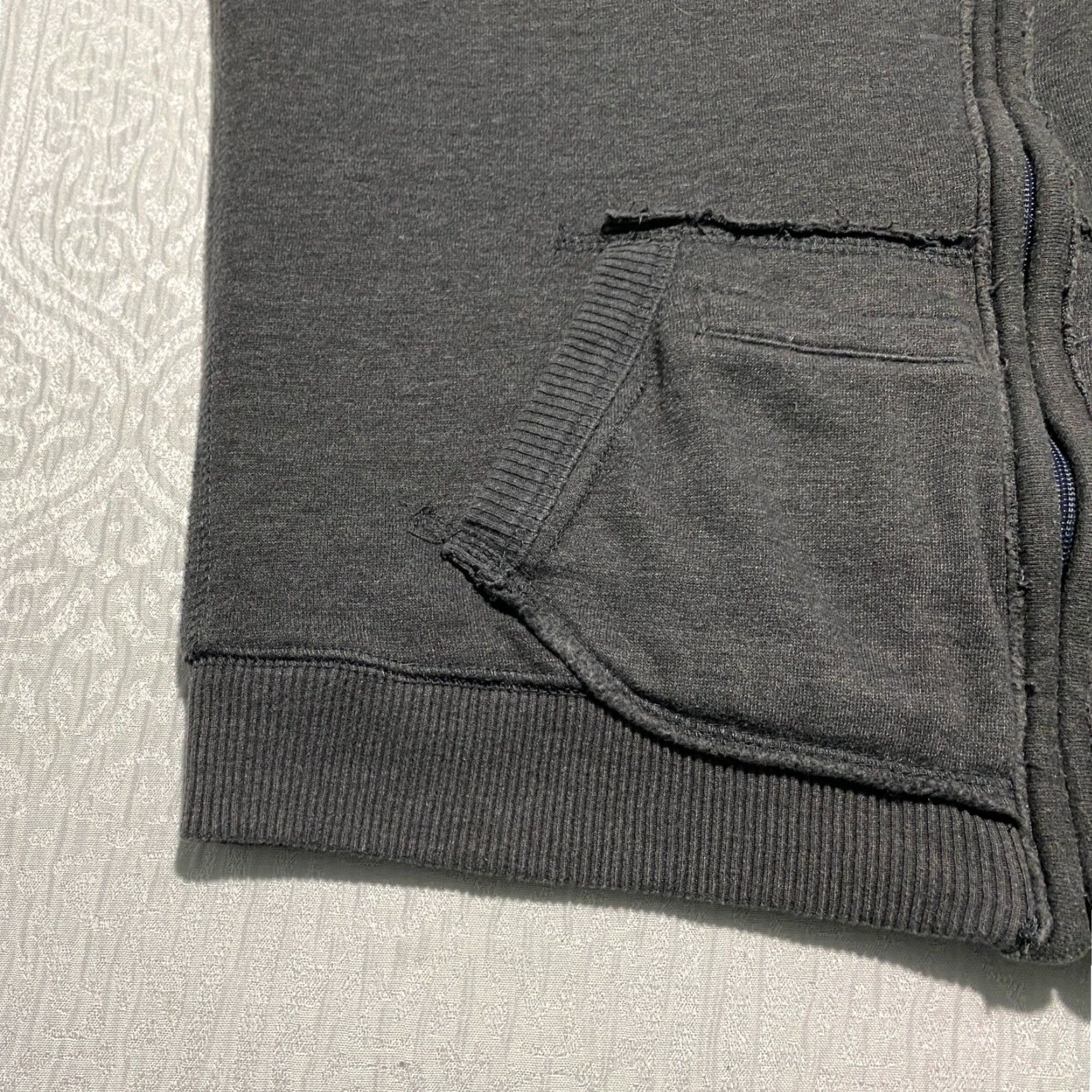 Disney Disney Parks Disneyland 55 Mickey Mouse Sherpa Lined Zip Hoodie Gray Womens M Size M / US 6-8 / IT 42-44 - 3 Thumbnail