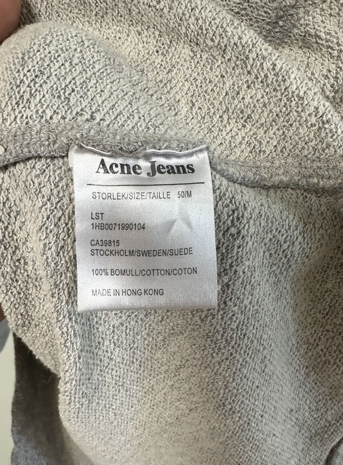 Acne Studios Oversized Acne Jeans Studios Sweatshirt 3/4 size M Size M / US 6-8 / IT 42-44 - 6 Thumbnail