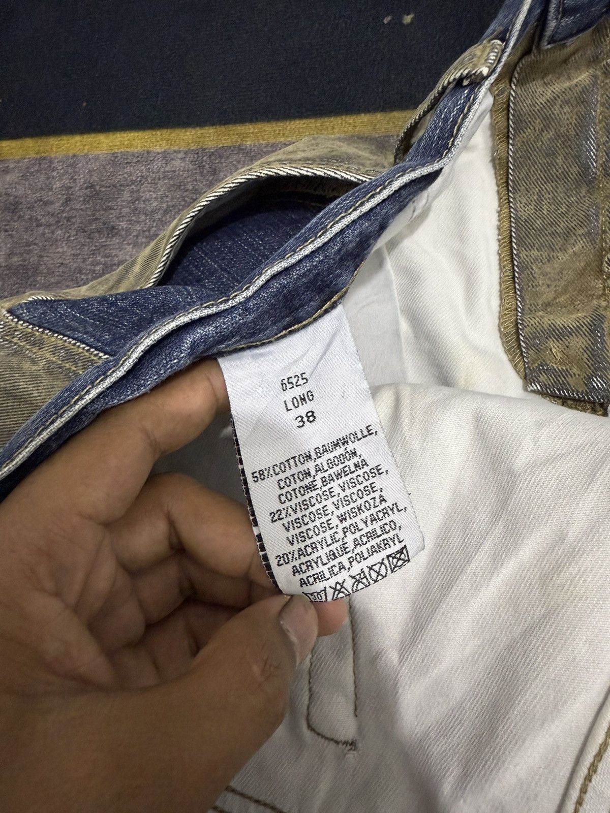 14th Addiction BLEND IFSIXWASNINE DENIM PANTS Size US 40 / EU 56 - 8 Thumbnail
