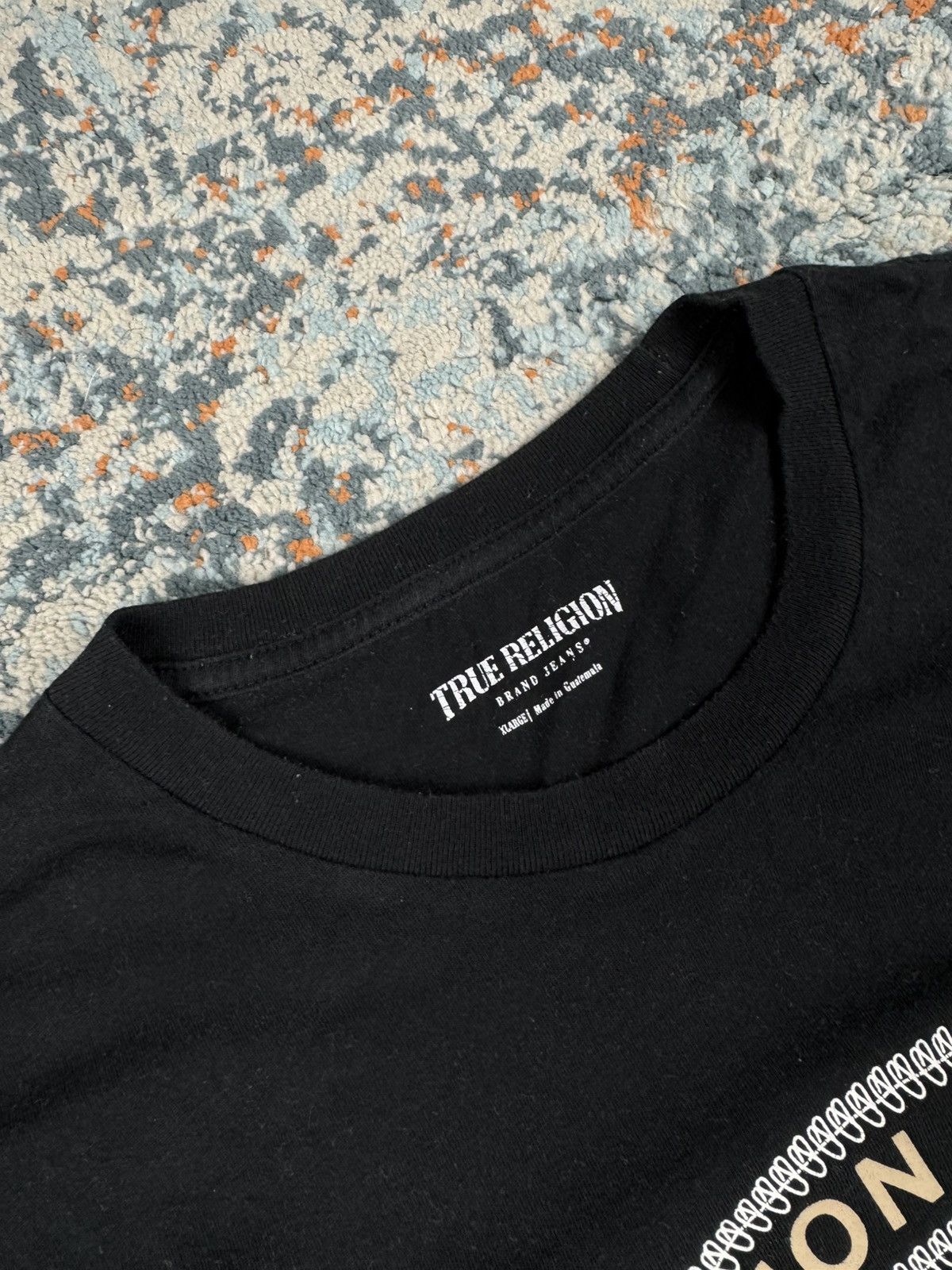 True Religion True Religion Buddha face graphic tee chief keef sosa y2k Size US XL / EU 56 / 4 - 6 Thumbnail