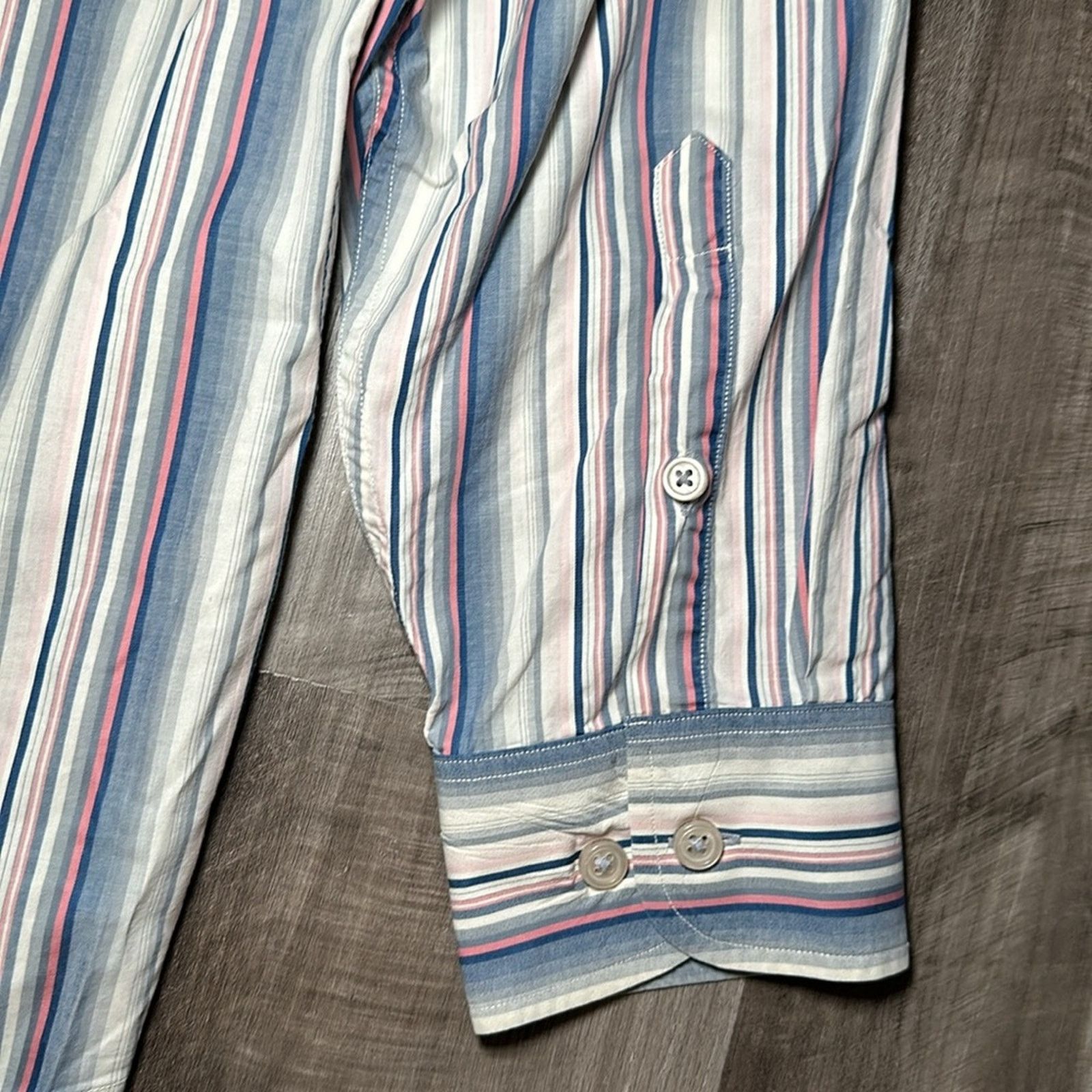 Tommy Bahama Tommy Bahama Pima Cotton Long Sleeve Button Down - 2XL Size US XXL / EU 58 / 5 - 4 Thumbnail