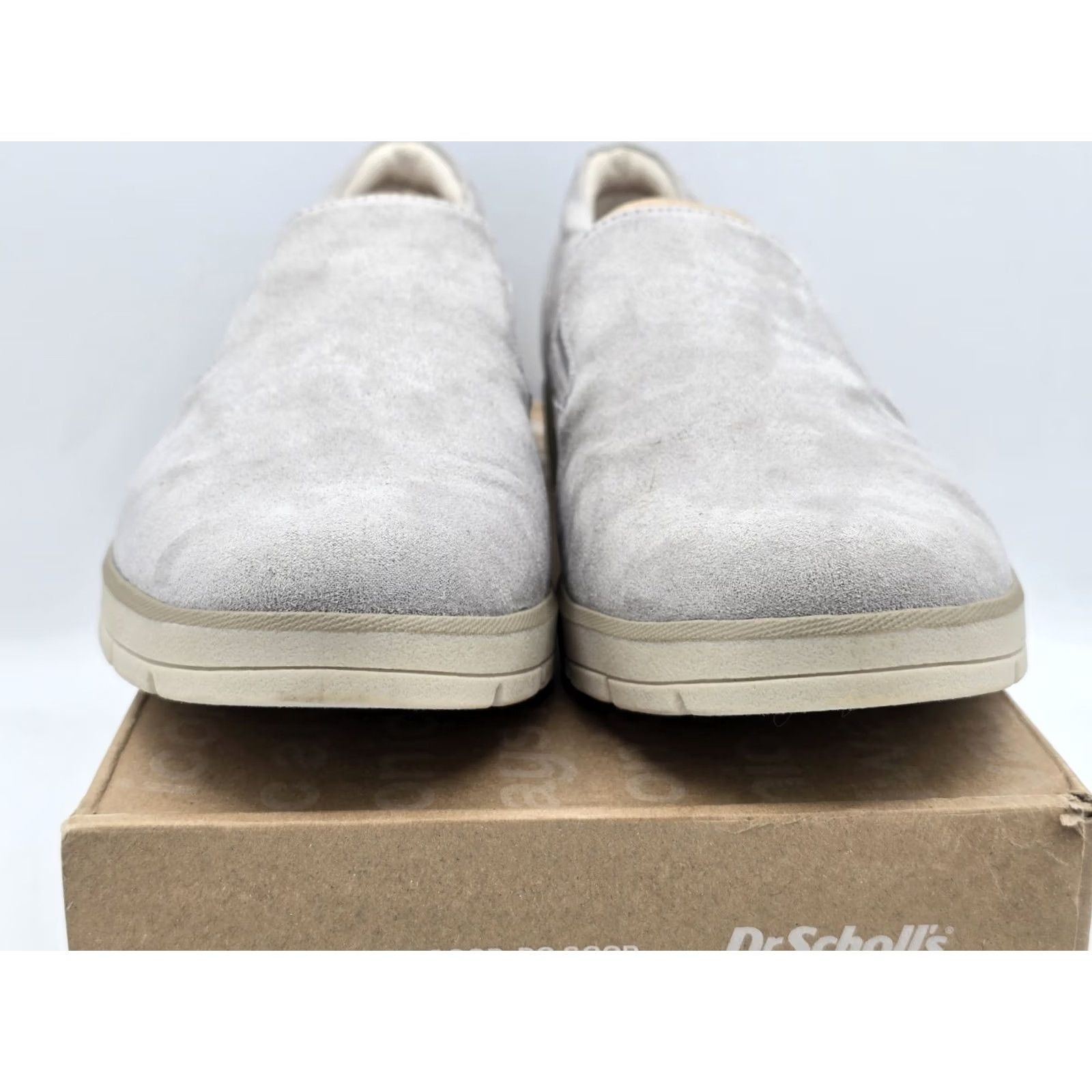 Scholl Dr. Scholl's Womens Next One Slip On Loafer Soft Grey Sz 11 M NIB - Flat - Shoes Size US 11 / IT 41 - 3 Thumbnail