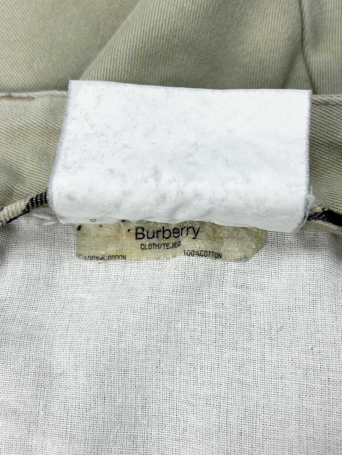 Burberry Vintage Burberry London Casual Pants In Soft Cream Jeans Size US 32 / EU 48 - 18 Thumbnail