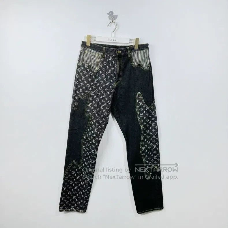 Louis Vuitton Nigo Co-branded Logo Deconstructs Full Print