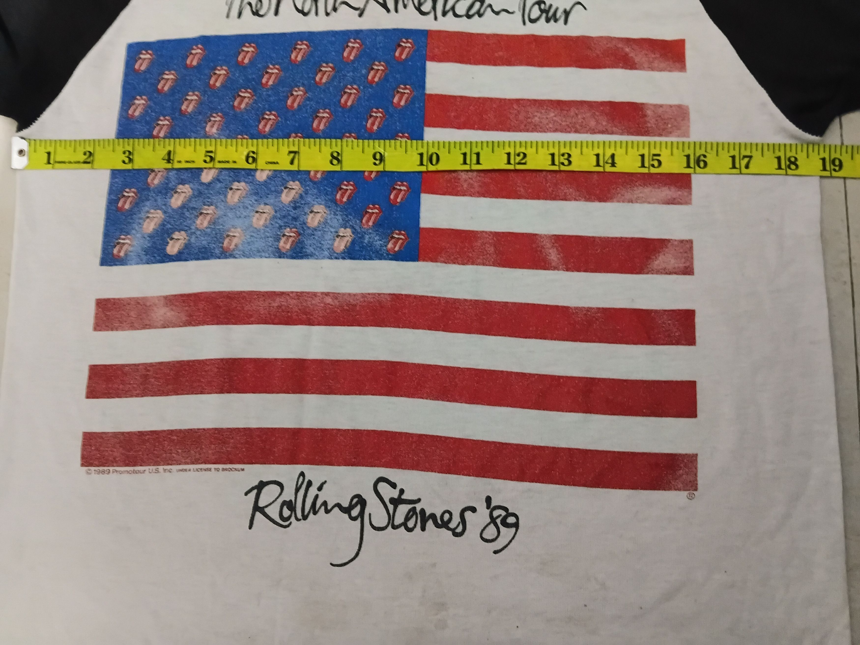 Vintage Rare x rolling stones x bandtees x vintage Size US M / EU 48-50 / 2 - 8 Thumbnail