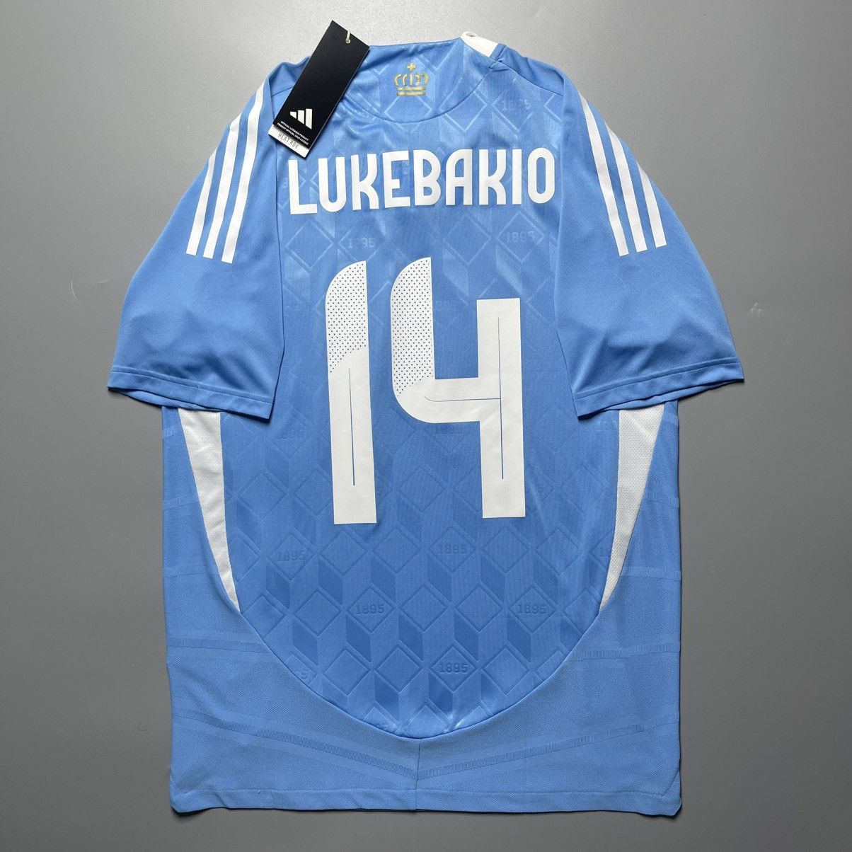 Adidas × Vintage BELGIUM ADIDAS 2024 EURO FOOTBALL AWAY JERSEY #14 LUKEBAKIO Size US M / EU 48-50 / 2 - 1 Thumbnail