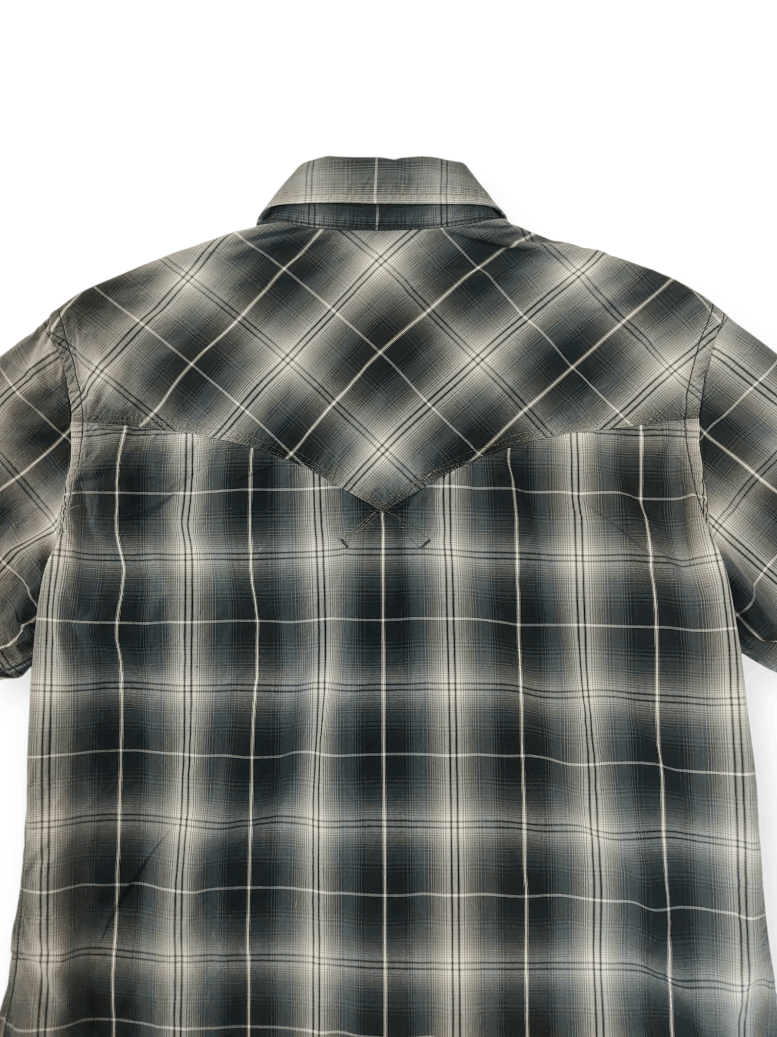 Marithe + Francois Girbaud Marithe Francois Girboud Nova Check Button Ups Size US M / EU 48-50 / 2 - 8 Thumbnail
