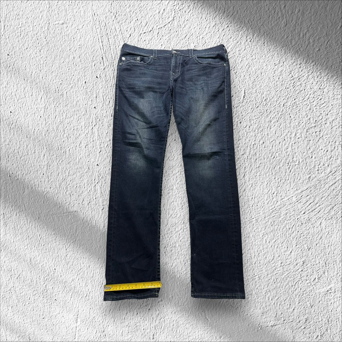 True Religion true religion rocco relaxed skinny jeans men’s 38 navy blue Size US 38 / EU 54 - 3 Thumbnail