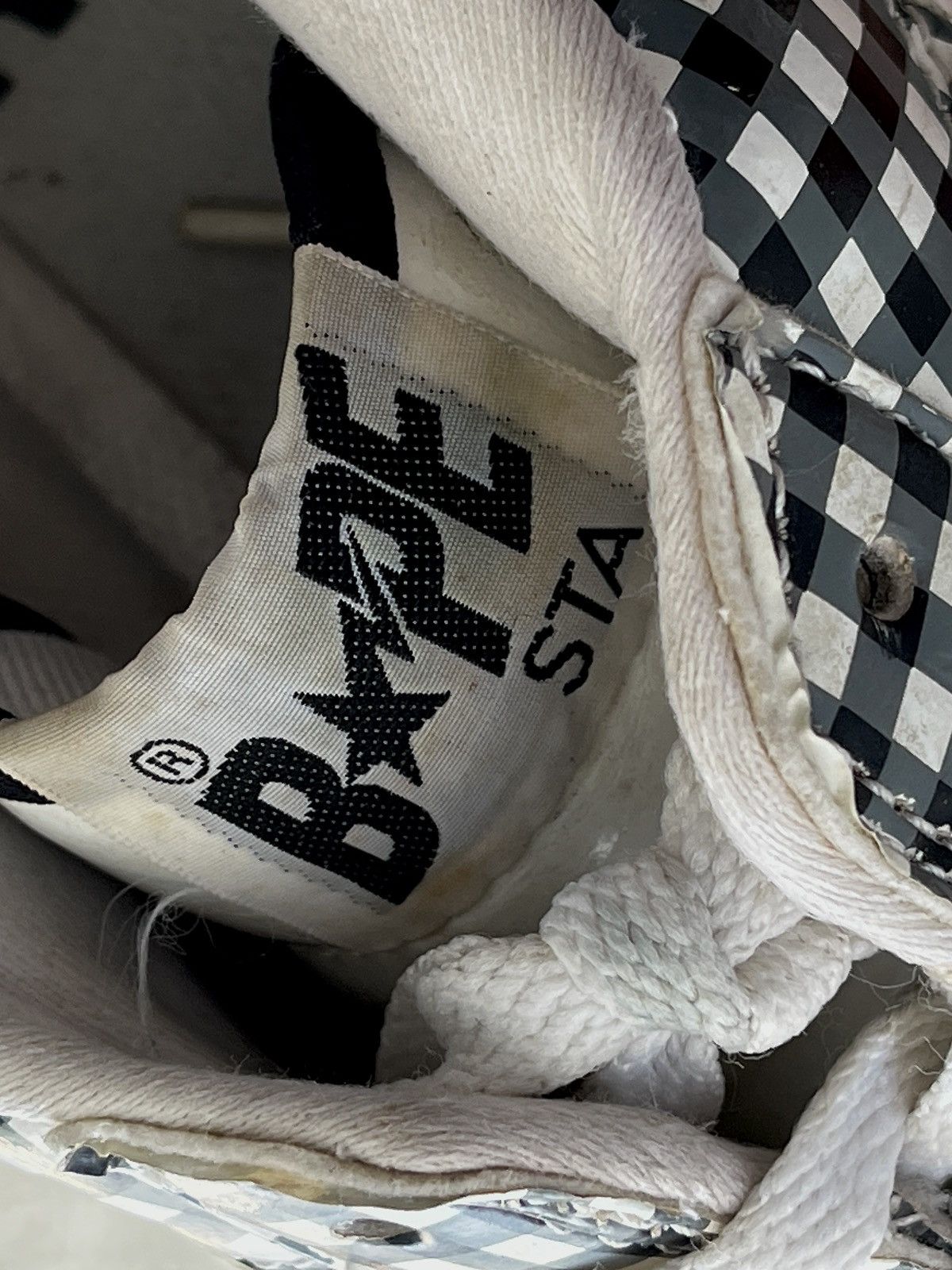 Bape ‘09 Check Print Bapesta Size US 10 / EU 43 - 10 Thumbnail