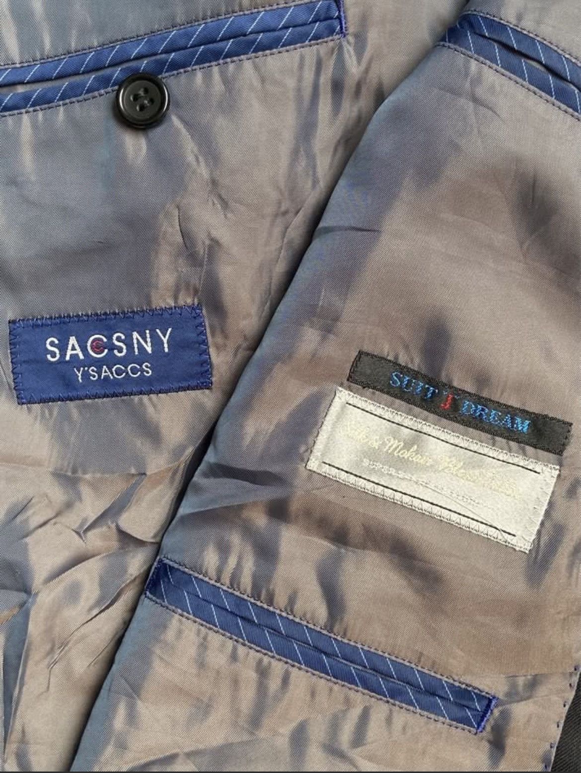 Yohji Yamamoto SACSNY Y’SACCS Yohji Yamamoto Shirt Blazers Size 52L - 8 Thumbnail