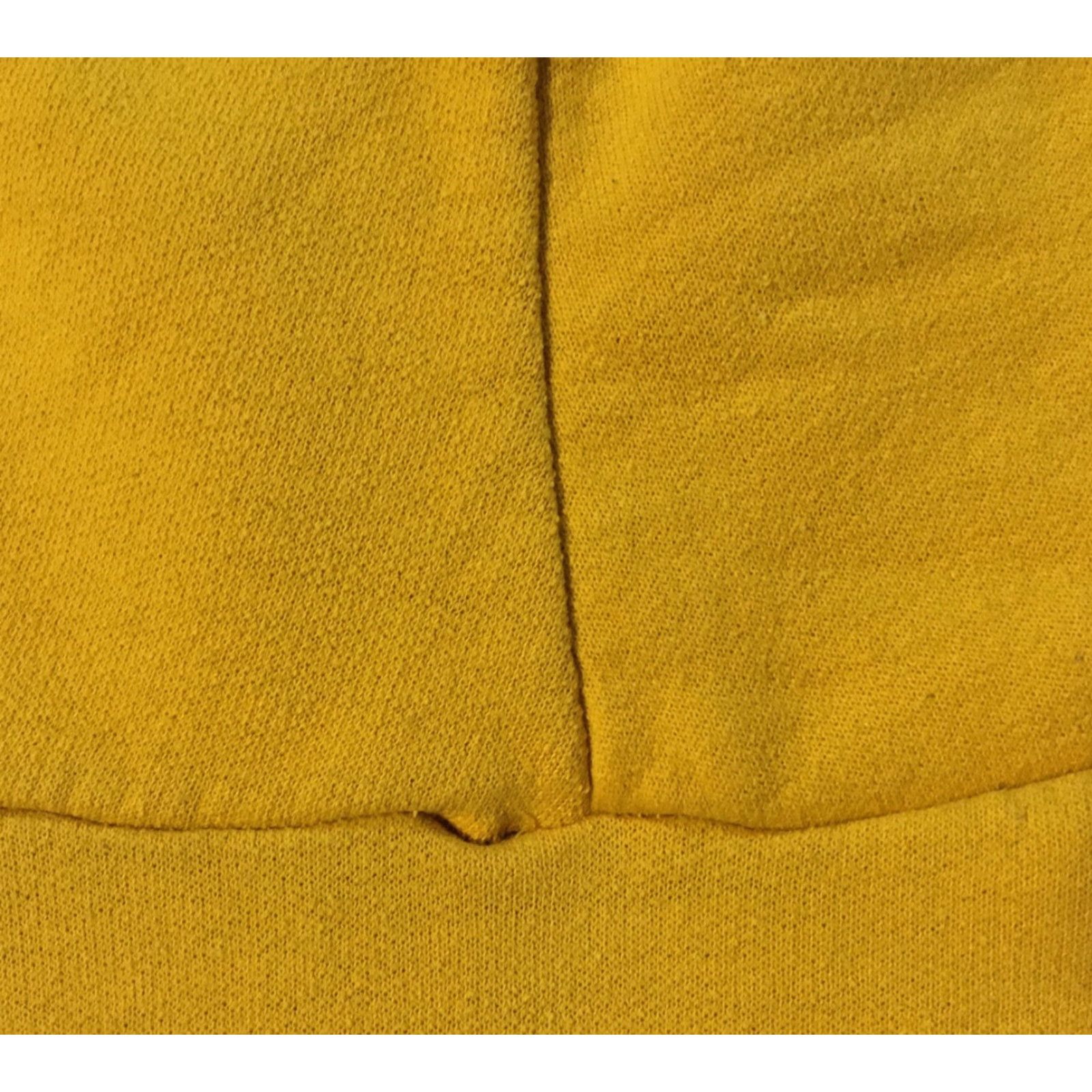 Vintage VINTAGE ASU 90s Hoodies Sweatshirt L Yellow Arizona State University Faded Spellout Hoodie Mens Size US L / EU 52-54 / 3 - 7 Thumbnail