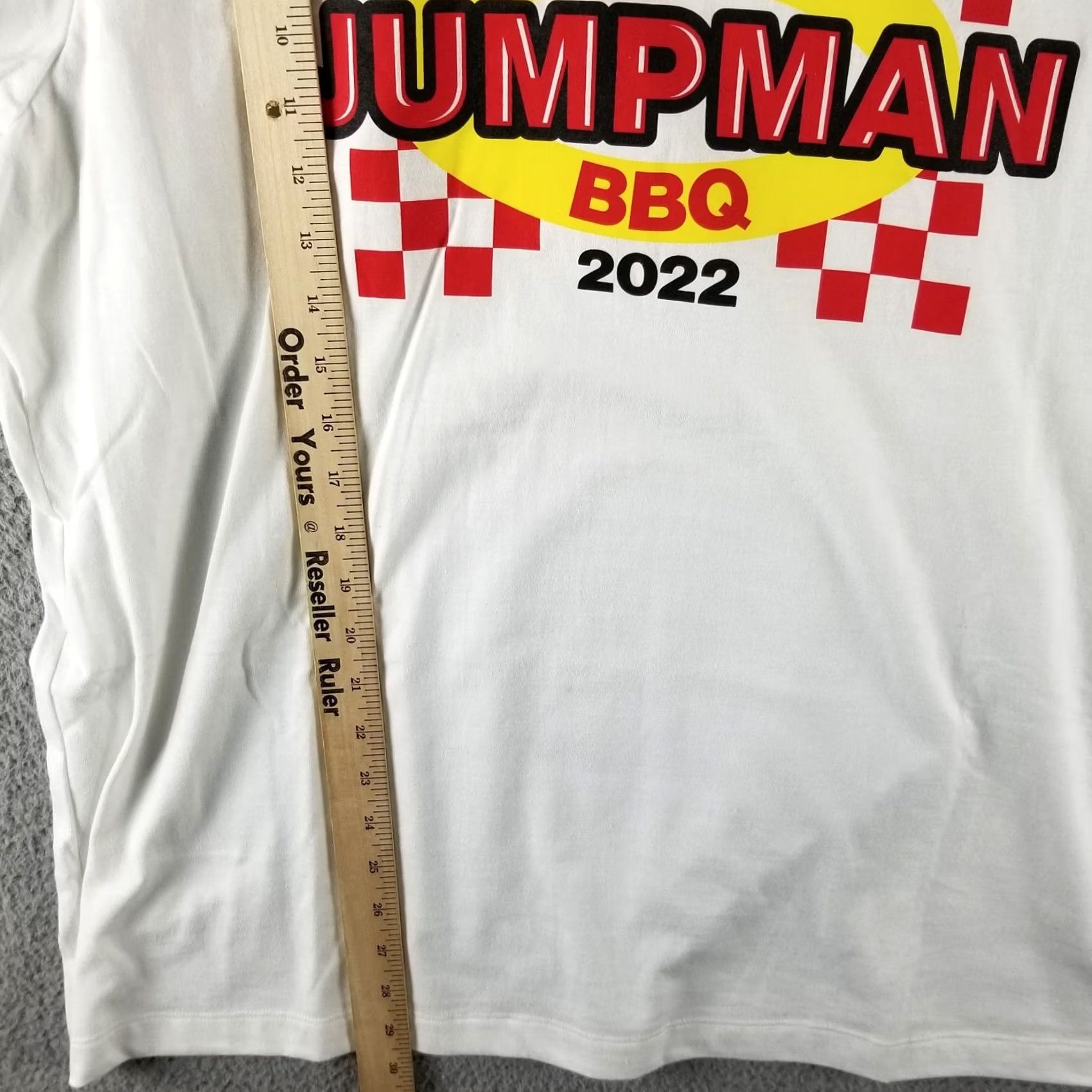 Nike Nike Jordan Jumpman BBQ 2022 Shirt XL White Men Kid? Size US XL / EU 56 / 4 - 4 Thumbnail