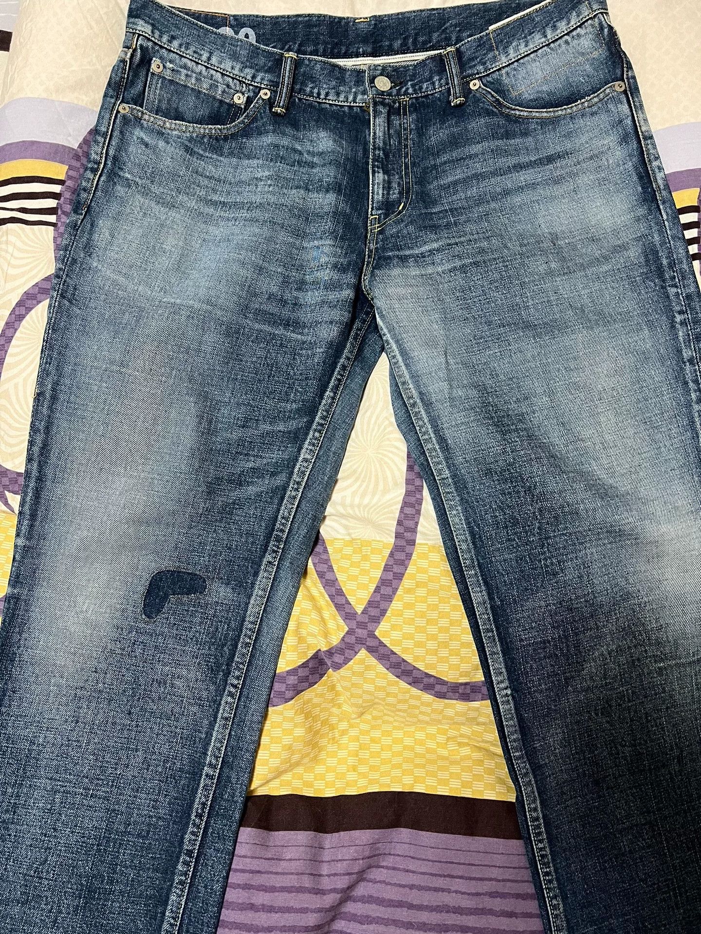Visvim VISVIM SOCIAL SCULPTURE DMGD-20 Washed Jeans Size US 36 / EU 52 - 1 Thumbnail