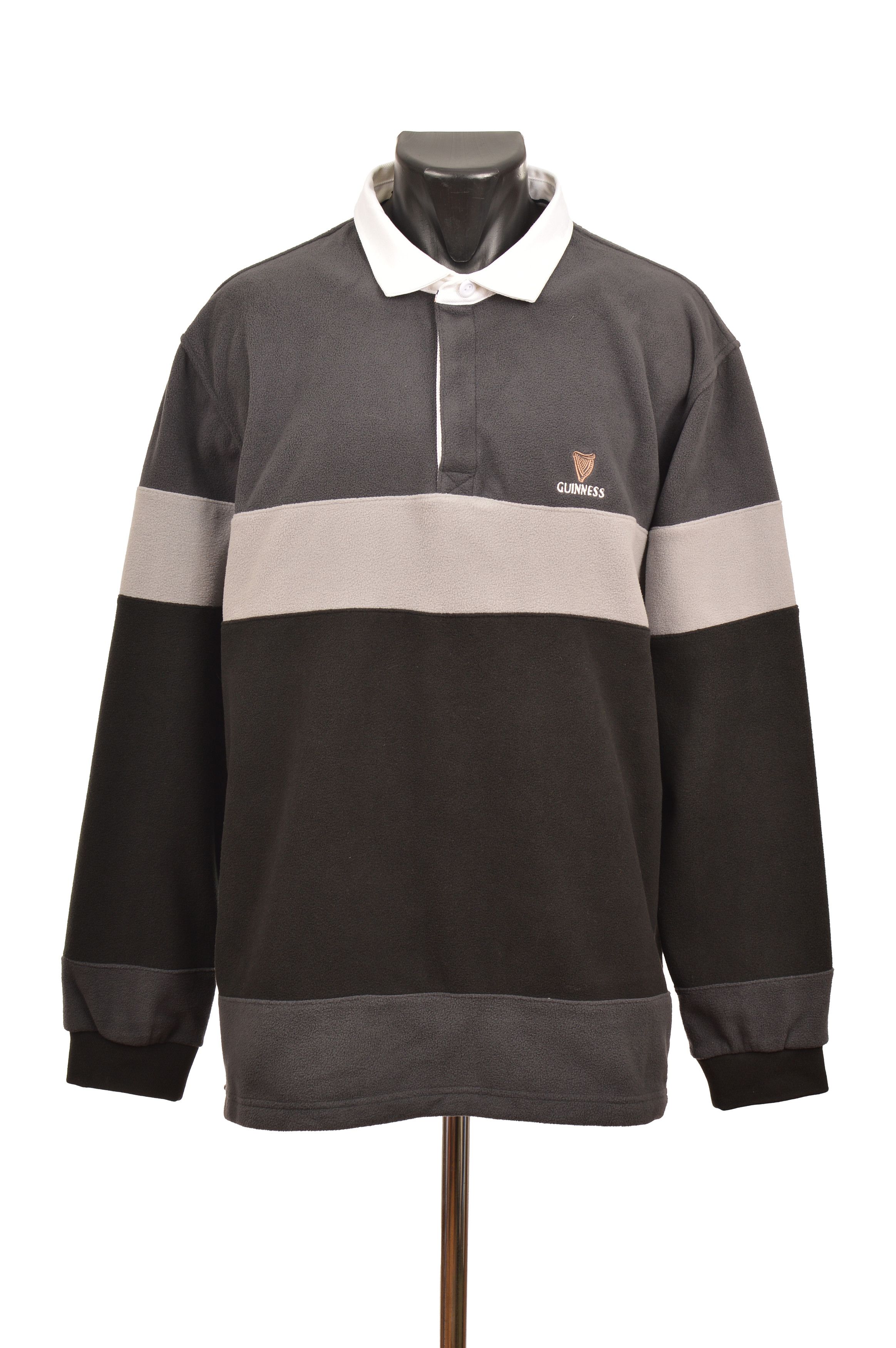 Vintage Guinness Vintage Collared Fleece Jacket Sweatshirt Size US XL / EU 56 / 4 - 1 Thumbnail