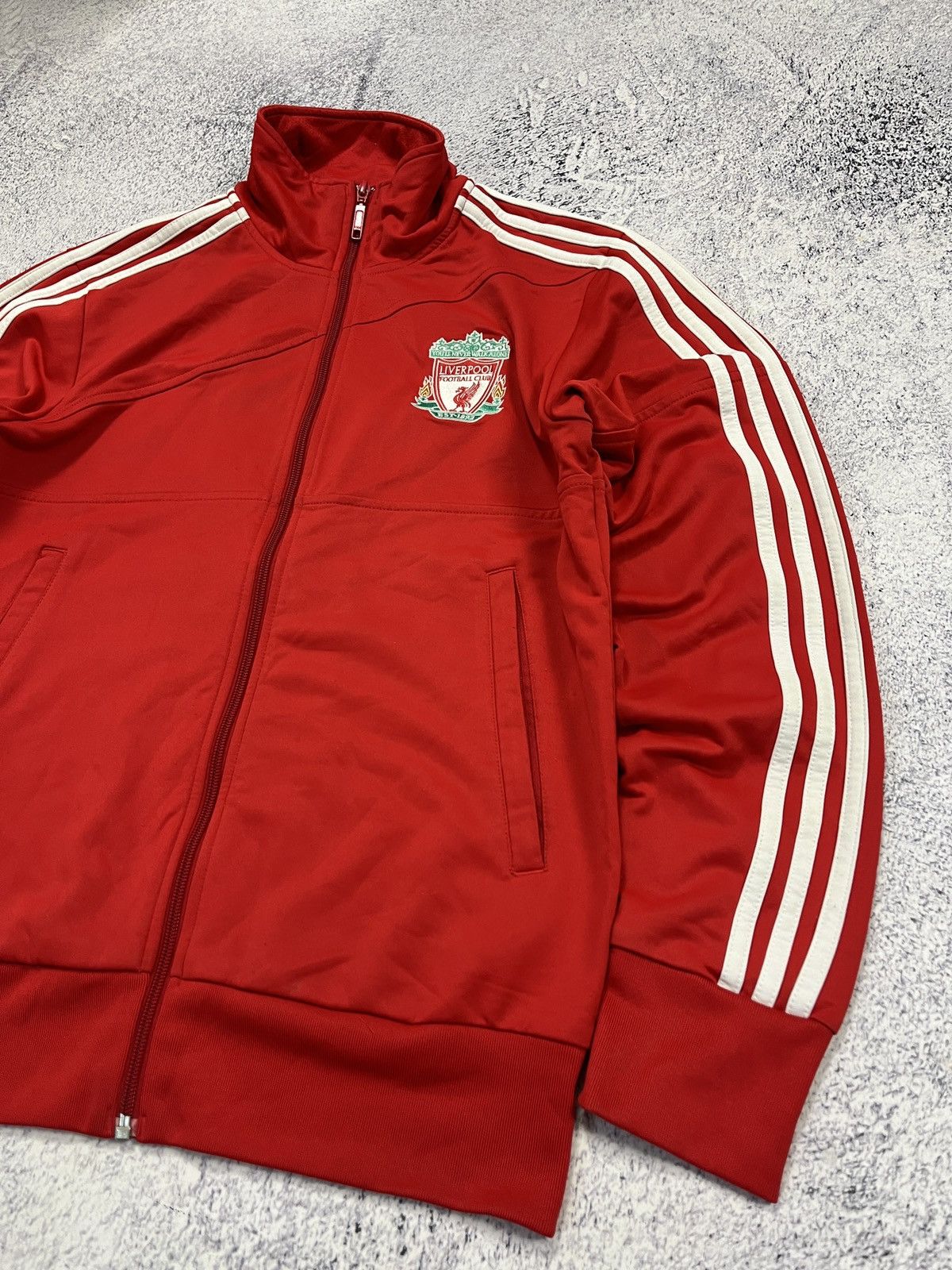 Adidas Adidas Liverpool 2009 Football Training Soccer Jacket Hype Size US S / EU 44-46 / 1 - 6 Thumbnail