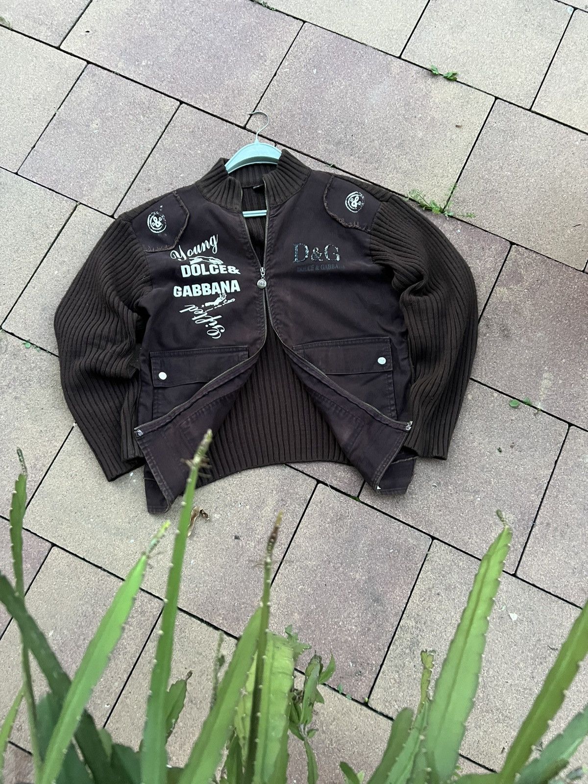 Japanese Brand 🖤VTG RICK OWENS STYLE DOLCE&GABANNA DISTRESSED JAPANESE Y2K Size US M / EU 48-50 / 2 - 3 Thumbnail