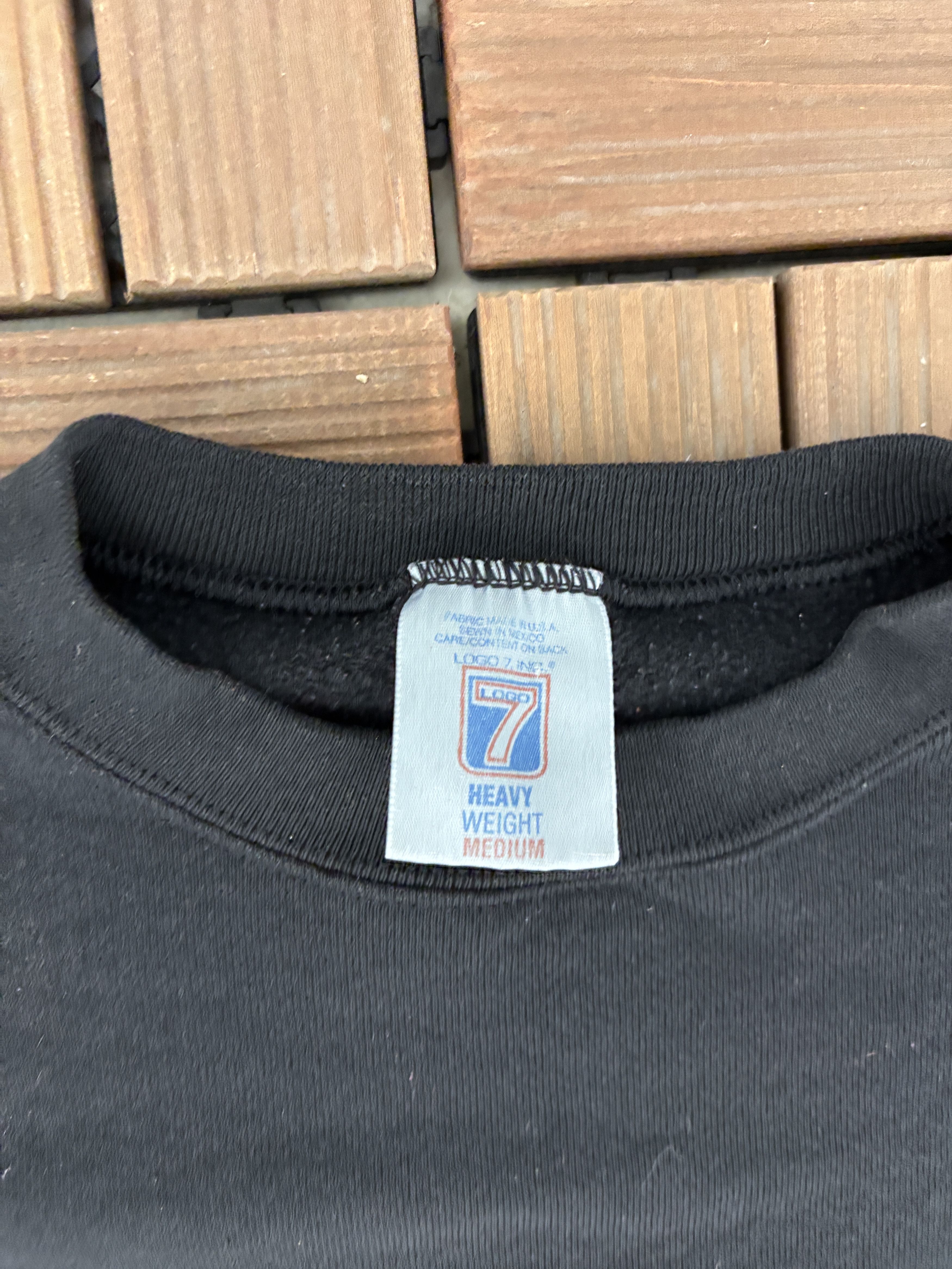Logo 7 × Vintage Detroit Red Wings Vintage Black Crewneck Sweater Size US M / EU 48-50 / 2 - 6 Thumbnail