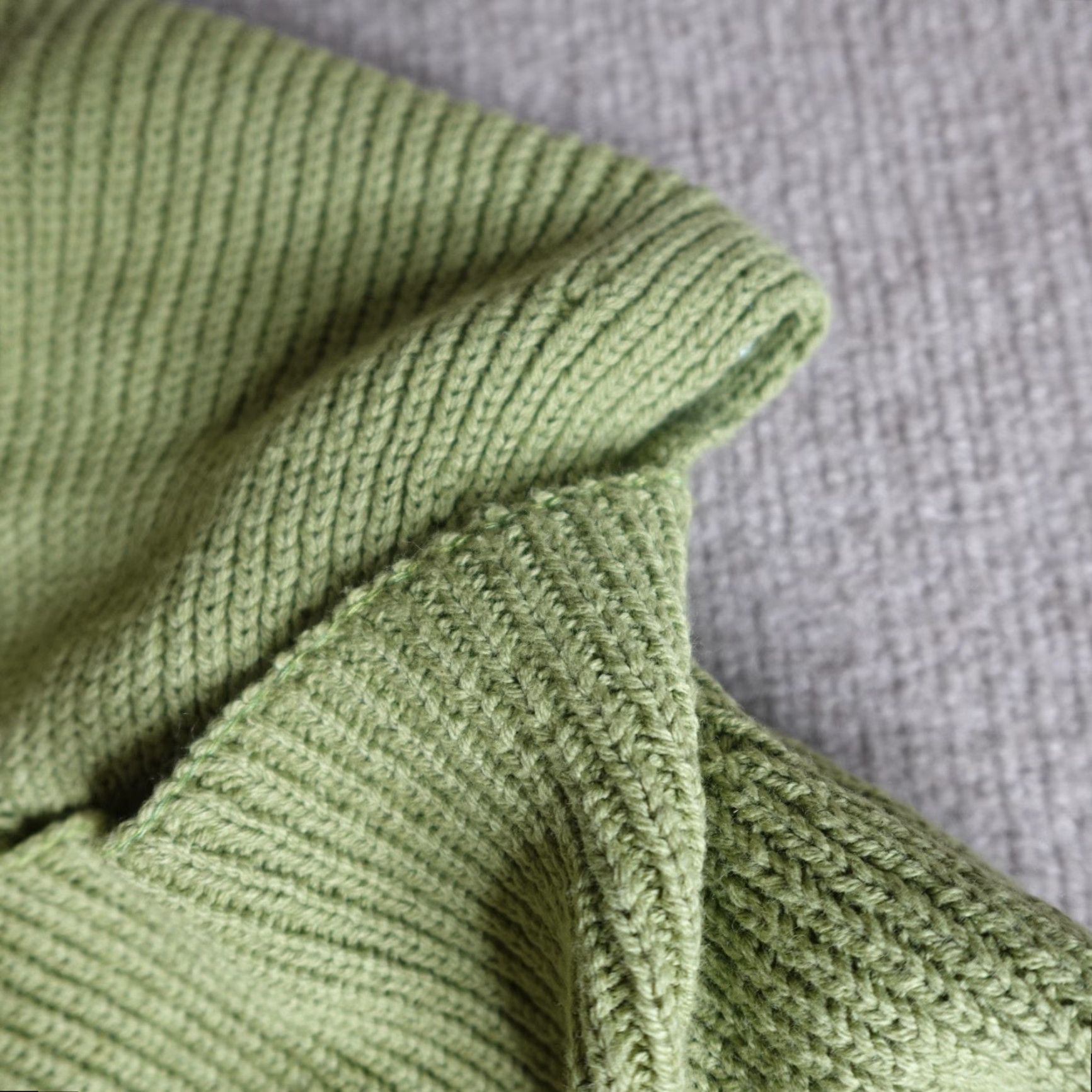 Vintage More Than Yesterday Womens Sweater M Green Solid Cold Shoulder Pullover Knit Long Sleeve Casual Vintage: No Size M / US 6-8 / IT 42-44 - 4 Thumbnail
