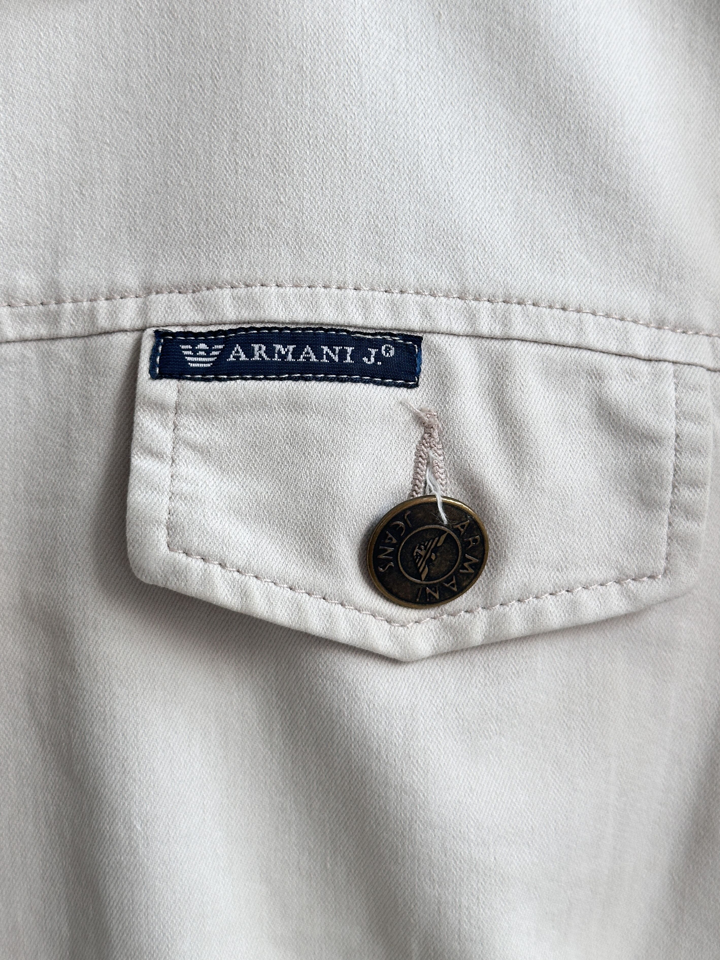 Armani Armani Jeans Cream Jacket Size XL / US 12-14 / IT 48-50 - 8 Thumbnail