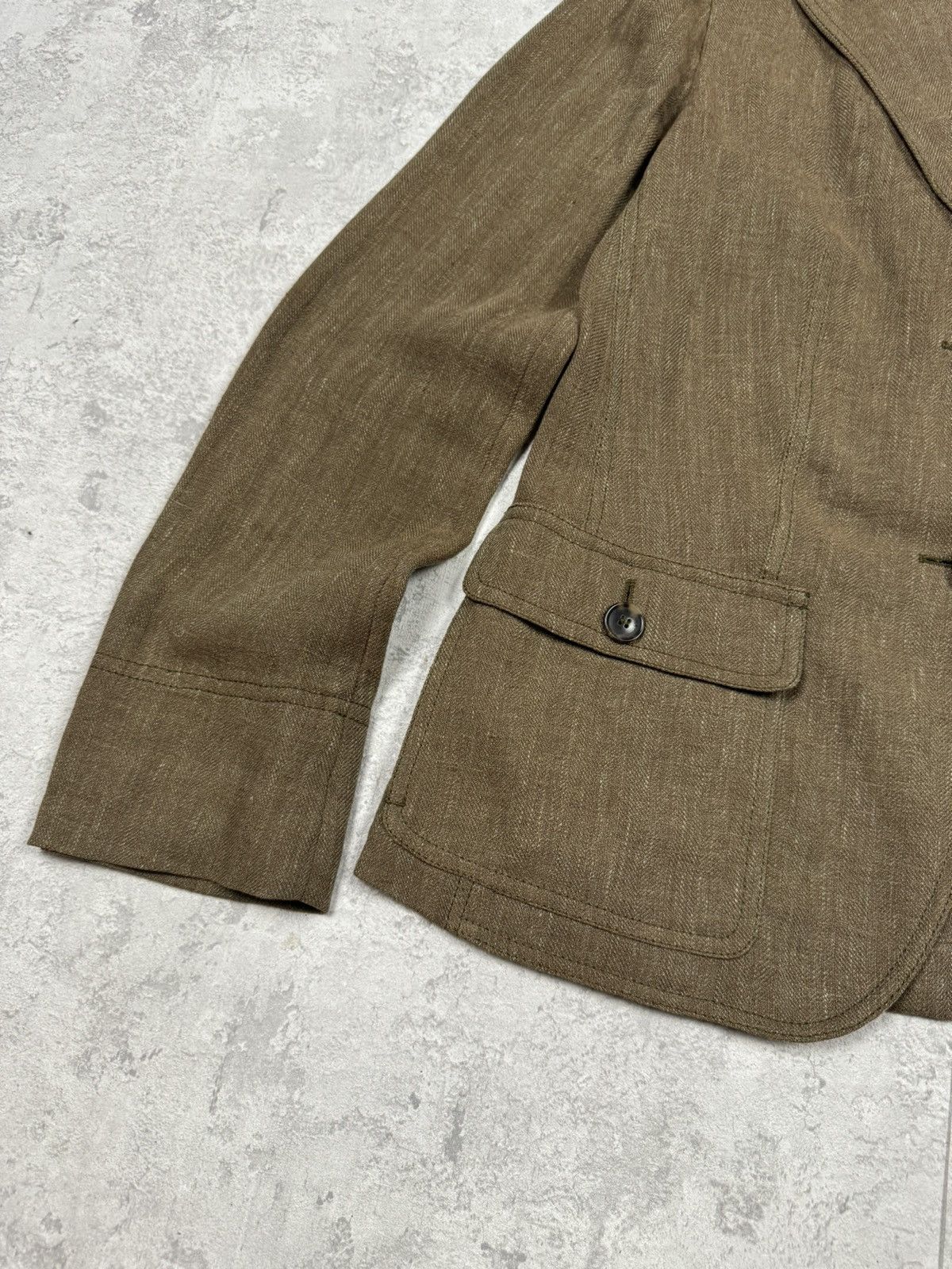 Loro Piana Loro Piana Lino Blazer Size 46 Size L / US 10 / IT 46 - 4 Thumbnail