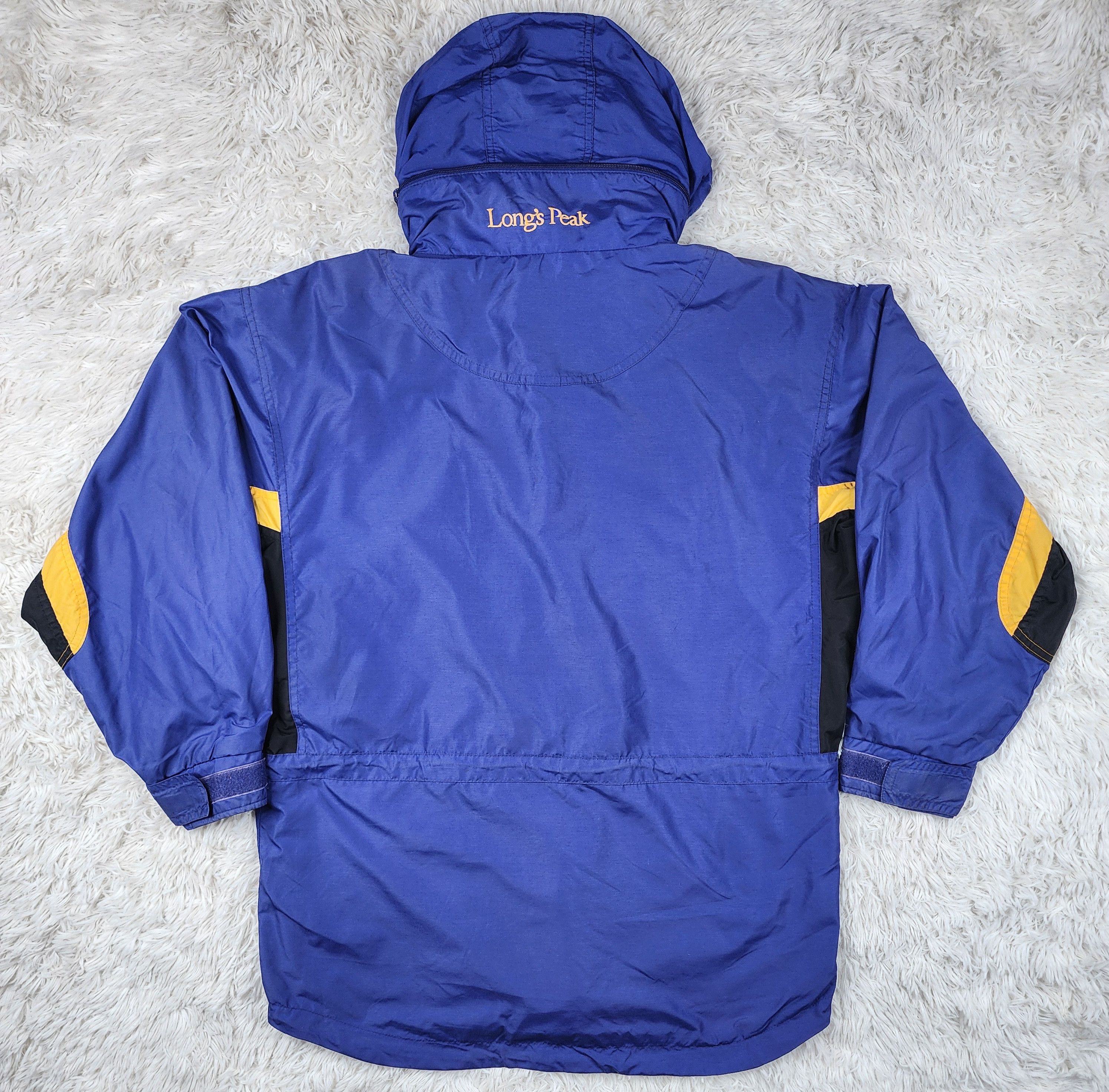 Columbia Vintage Columbia Long's peak hoodied rain jacket Size S / US 4 / IT 40 - 7 Thumbnail