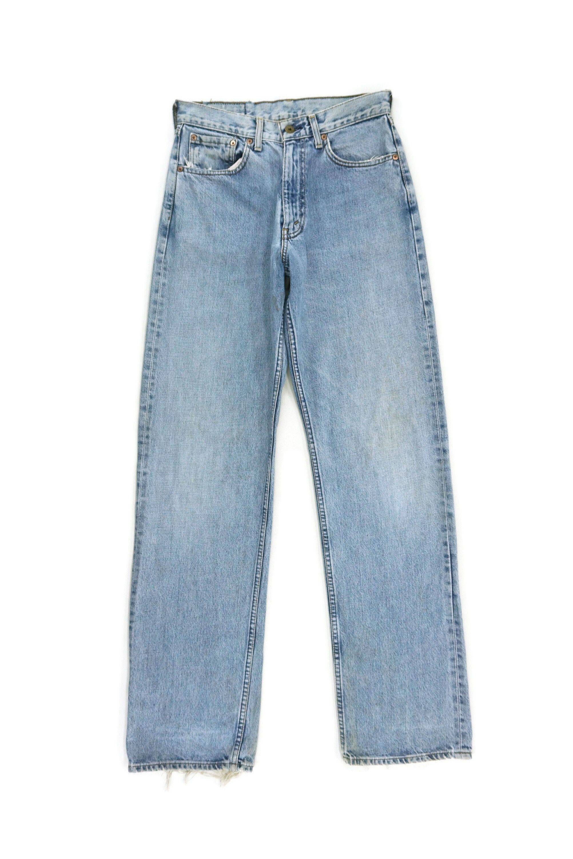 Levi's Vintage Levi's Jeans Size W30xL33.5 Light Wash Denim Size US 30 / EU 46 - 1 Thumbnail