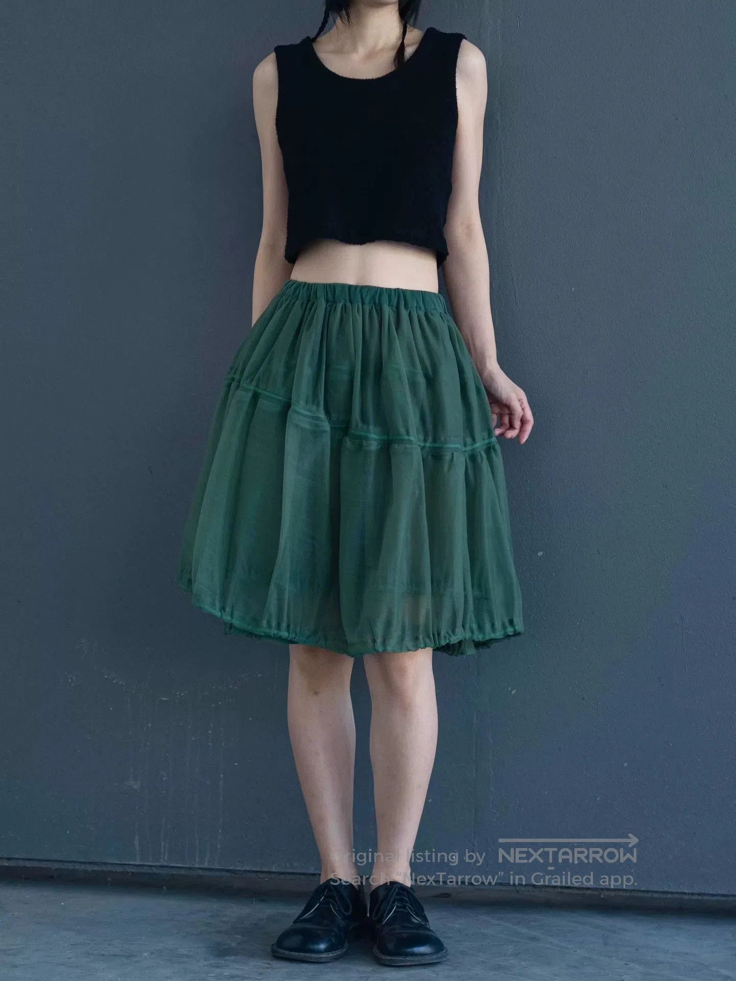 Comme des Garcons COMME des GARCONS 1999AW Mesh Skirt. Size US 28 / EU 44 - 1 Thumbnail