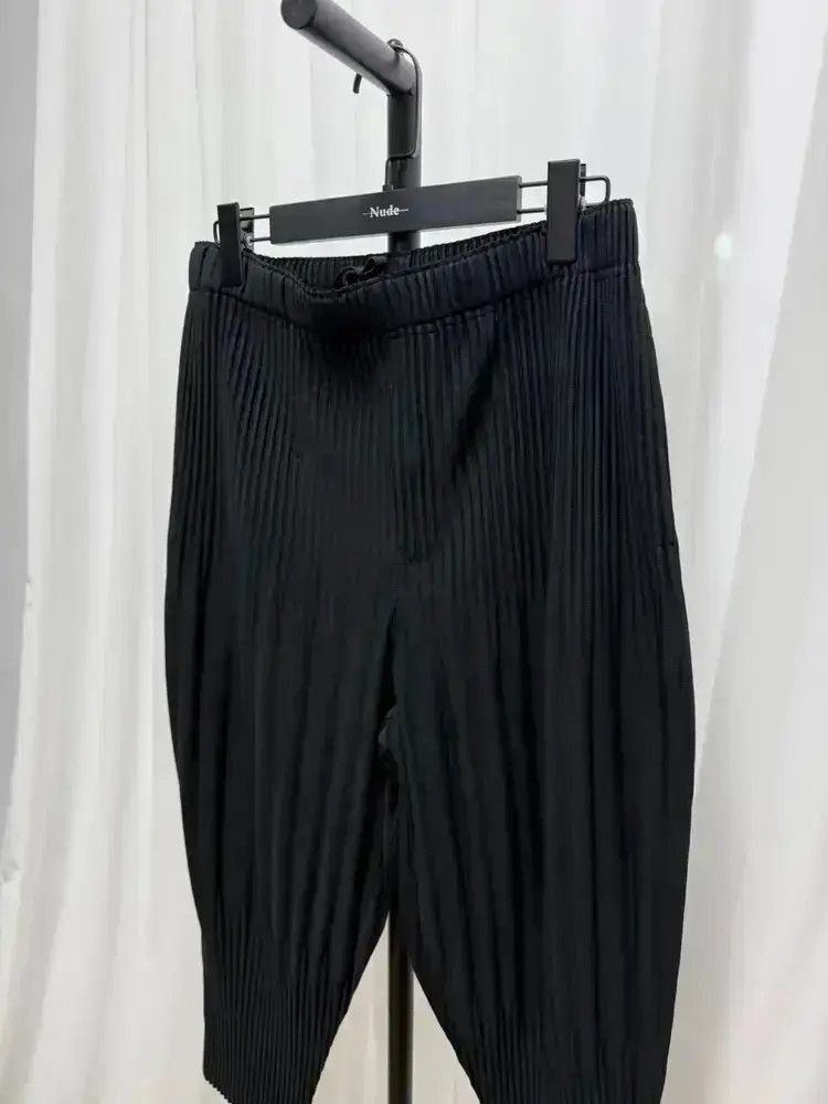 Issey Miyake Sz 3 Issey Miyake Pleats Please Cropped Pants-2505 Size US 32 / EU 48 - 5 Thumbnail