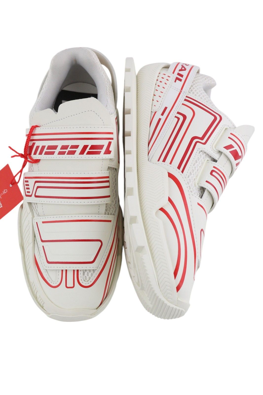 Diesel S-PENDHIO LC EU42.5 White Almond Toe Pull On Low 40867 Size US 9.5 / EU 42-43 - 6 Thumbnail