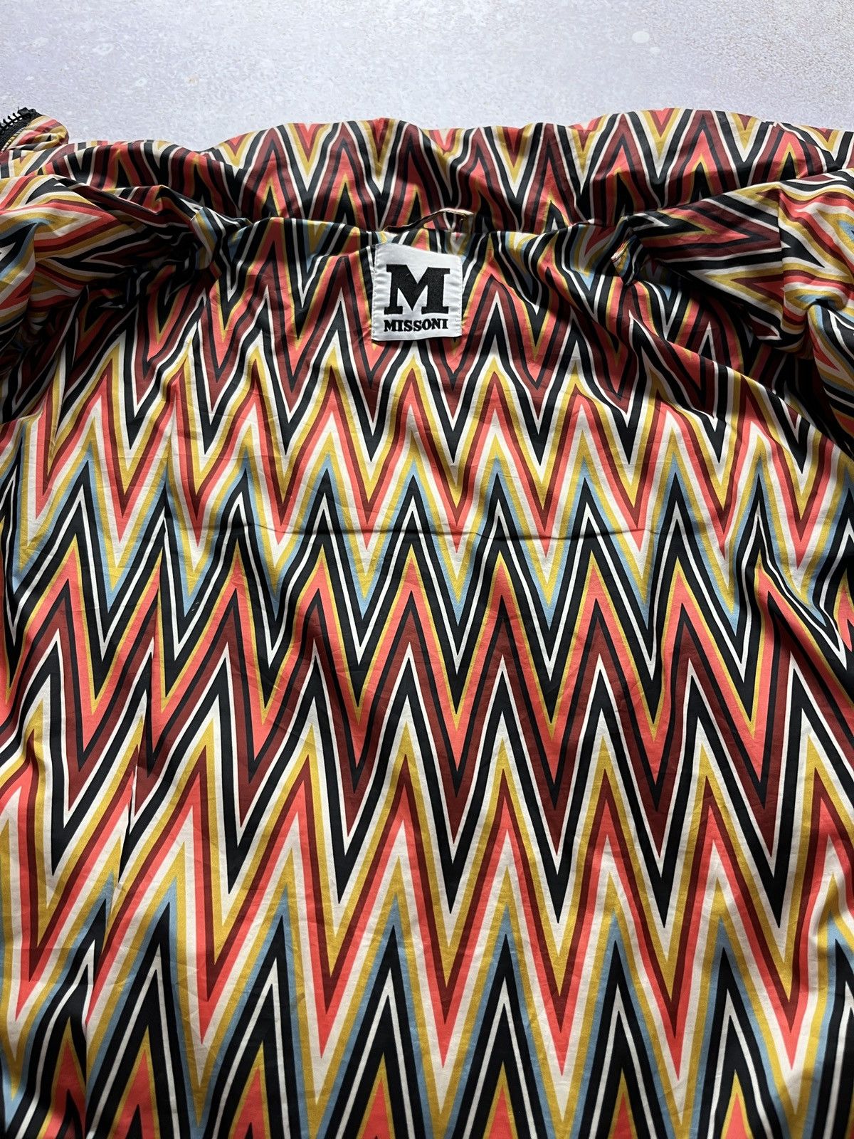 Missoni Missoni Down Puffer Jacket Multicolour Black Size US S / EU 44-46 / 1 - 9 Thumbnail