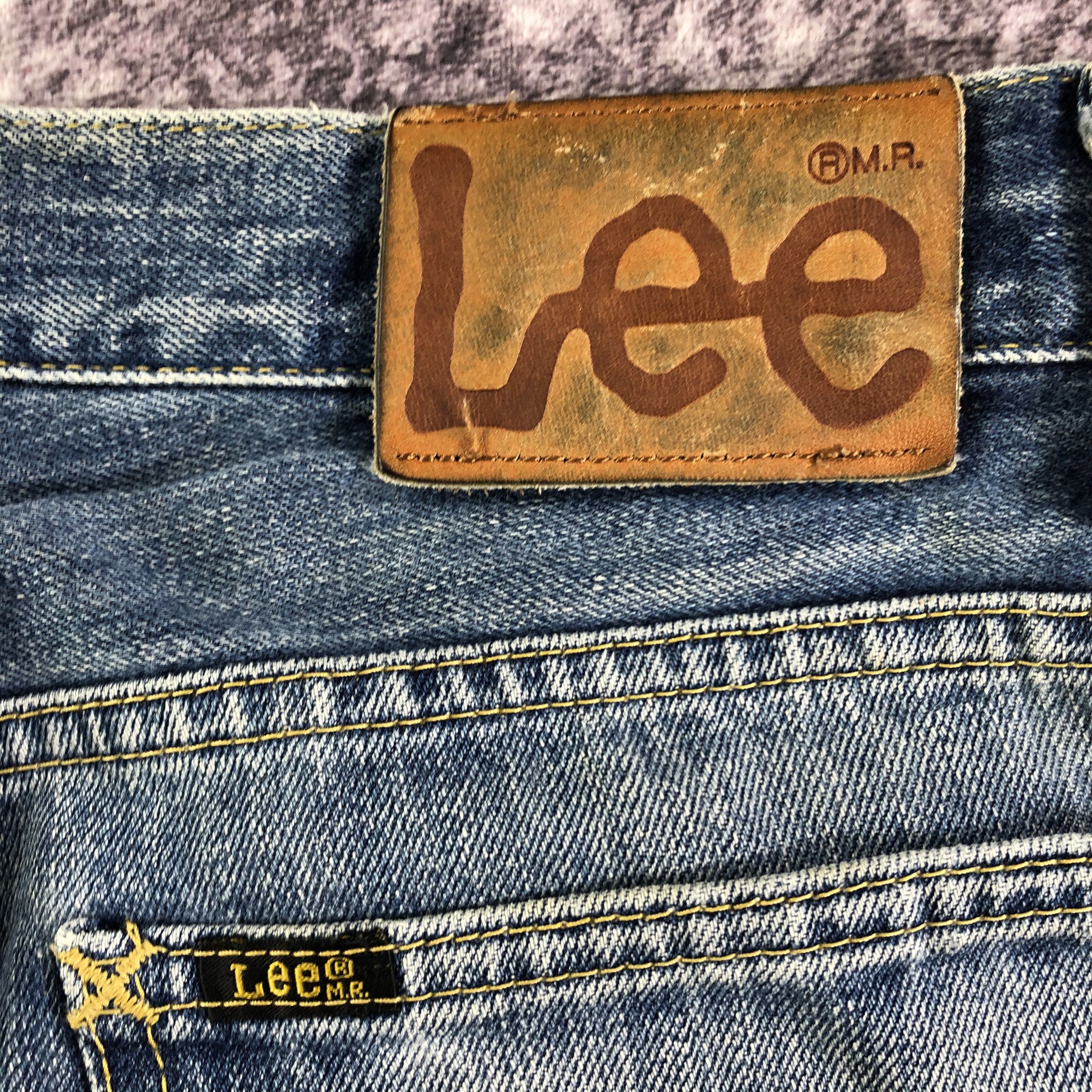 Lee × Vintage Vintage Blue Wash Lee Jeans-JM3281 Size US 33 - 5 Thumbnail