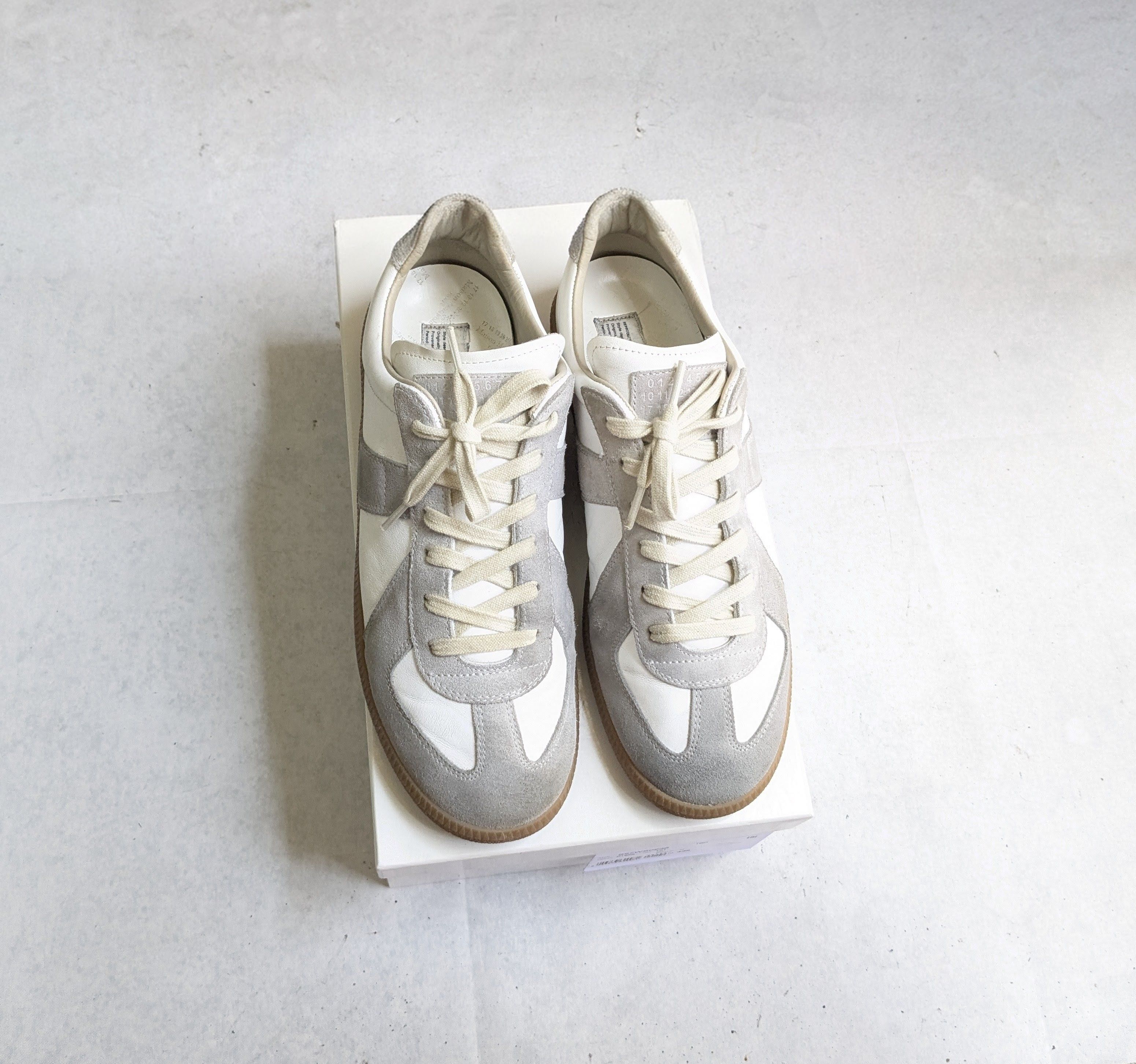 Maison Margiela Maison Margelia GAT Replica White Gray 10.5 43.5 Size US 10.5 / EU 43-44 - 1 Thumbnail