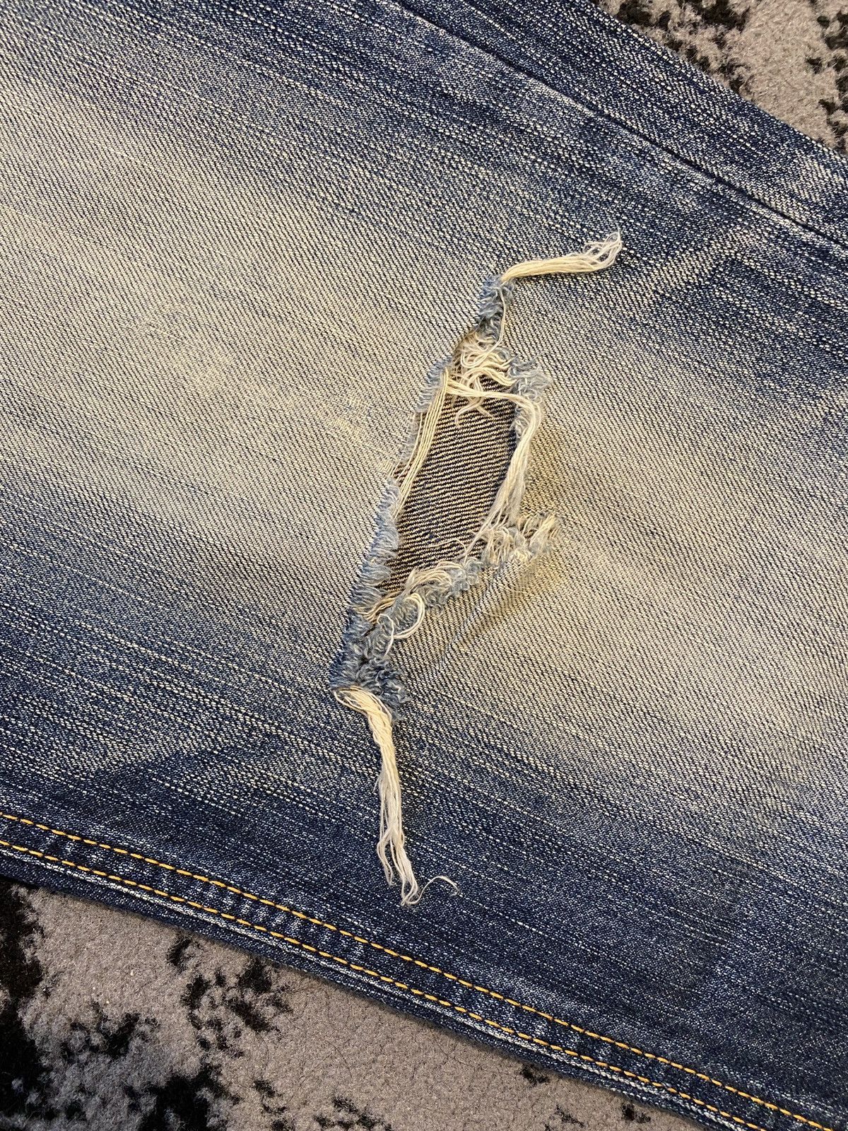 Edwin Edwin Distressed Washed Denim Japanese brand Size US 32 / EU 48 - 5 Thumbnail