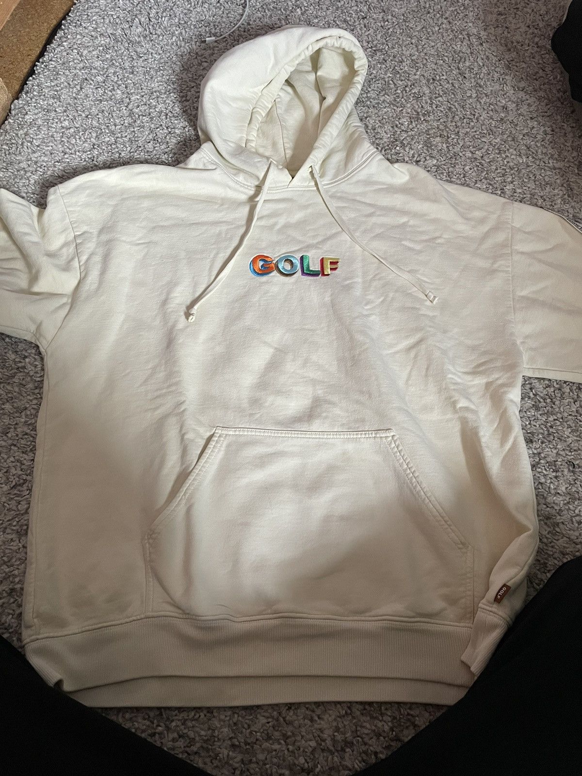 Shops Golf wang cream hoodie