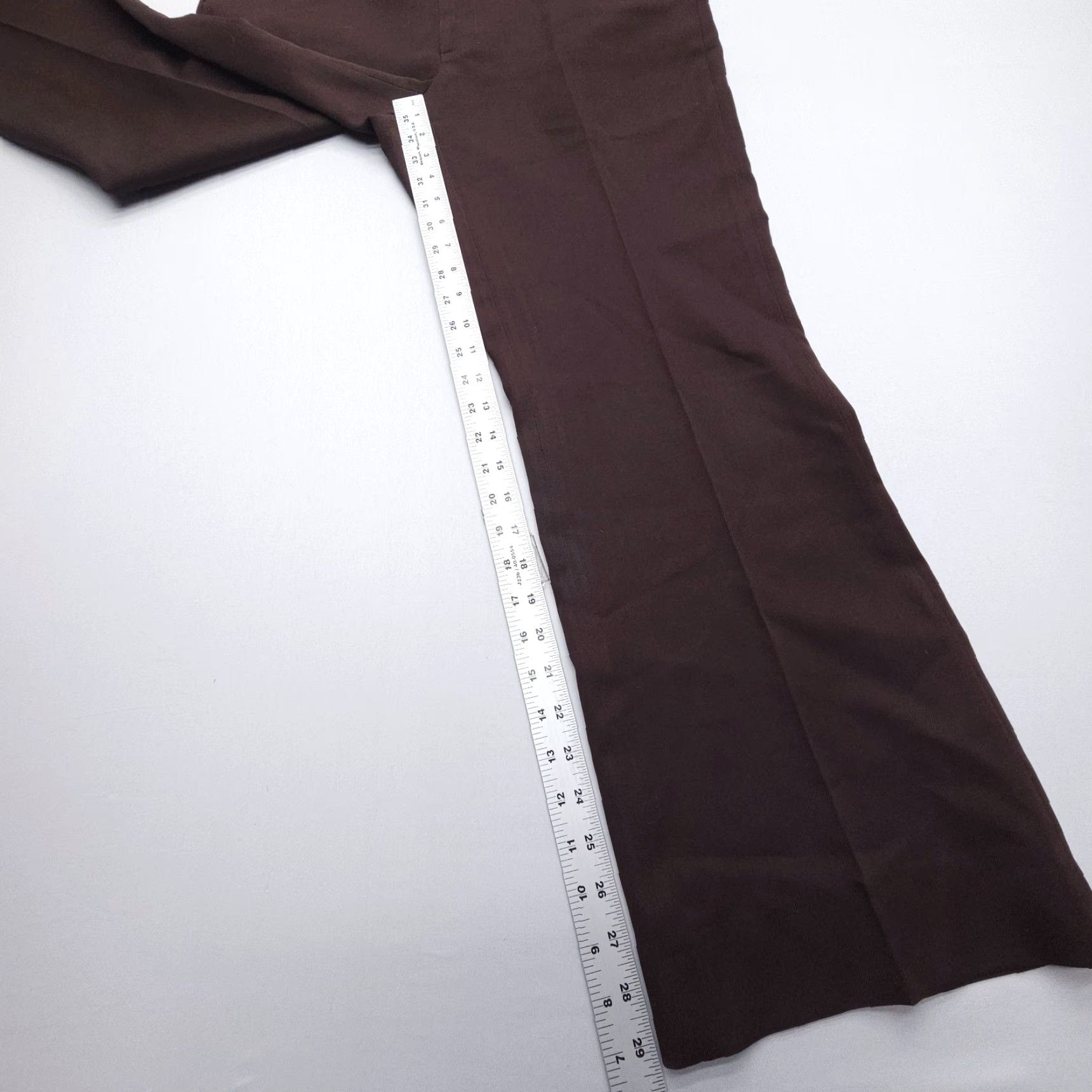 Vintage VTG Circle S Ranch Western Dress Pants Mens 35x29 Brown Circle S Ranch Western Dress Pants Mens 35x29 Brown USA Made) Size US 35 - 5 Thumbnail