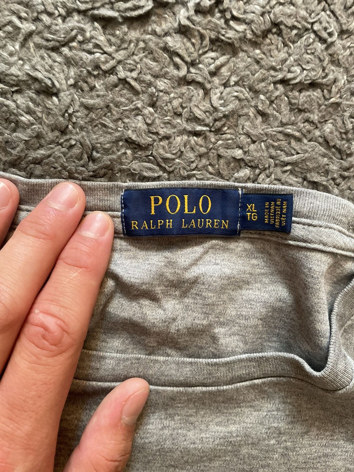 Polo Ralph Lauren × Vintage Polo Ralph Lauren Long-Sleeve Streetwear Vintage Basic Logo Size US XL / EU 56 / 4 - 9 Thumbnail