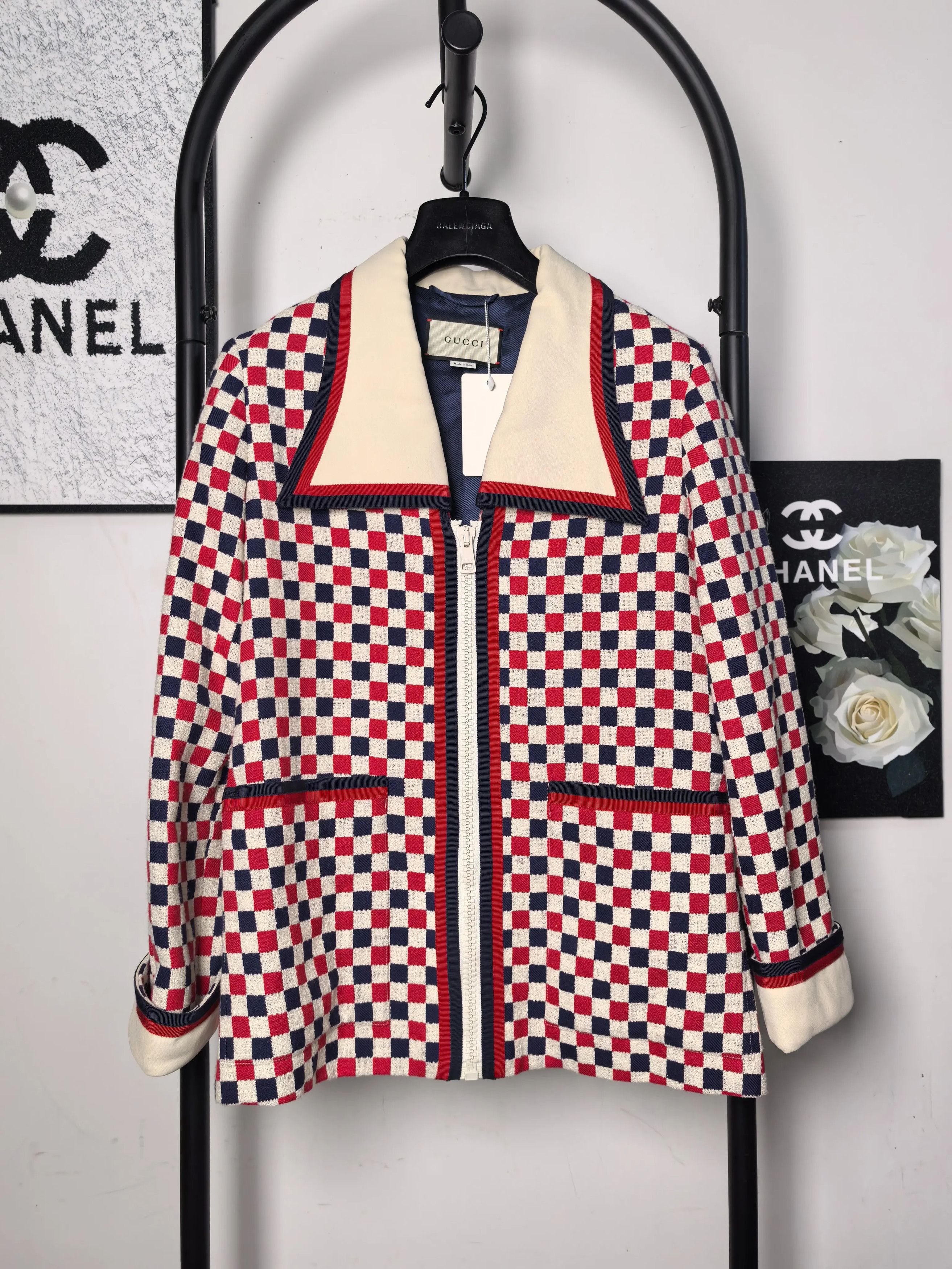 Gucci Gucci White Jacket M Women Size M / US 6-8 / IT 42-44 - 1 Thumbnail