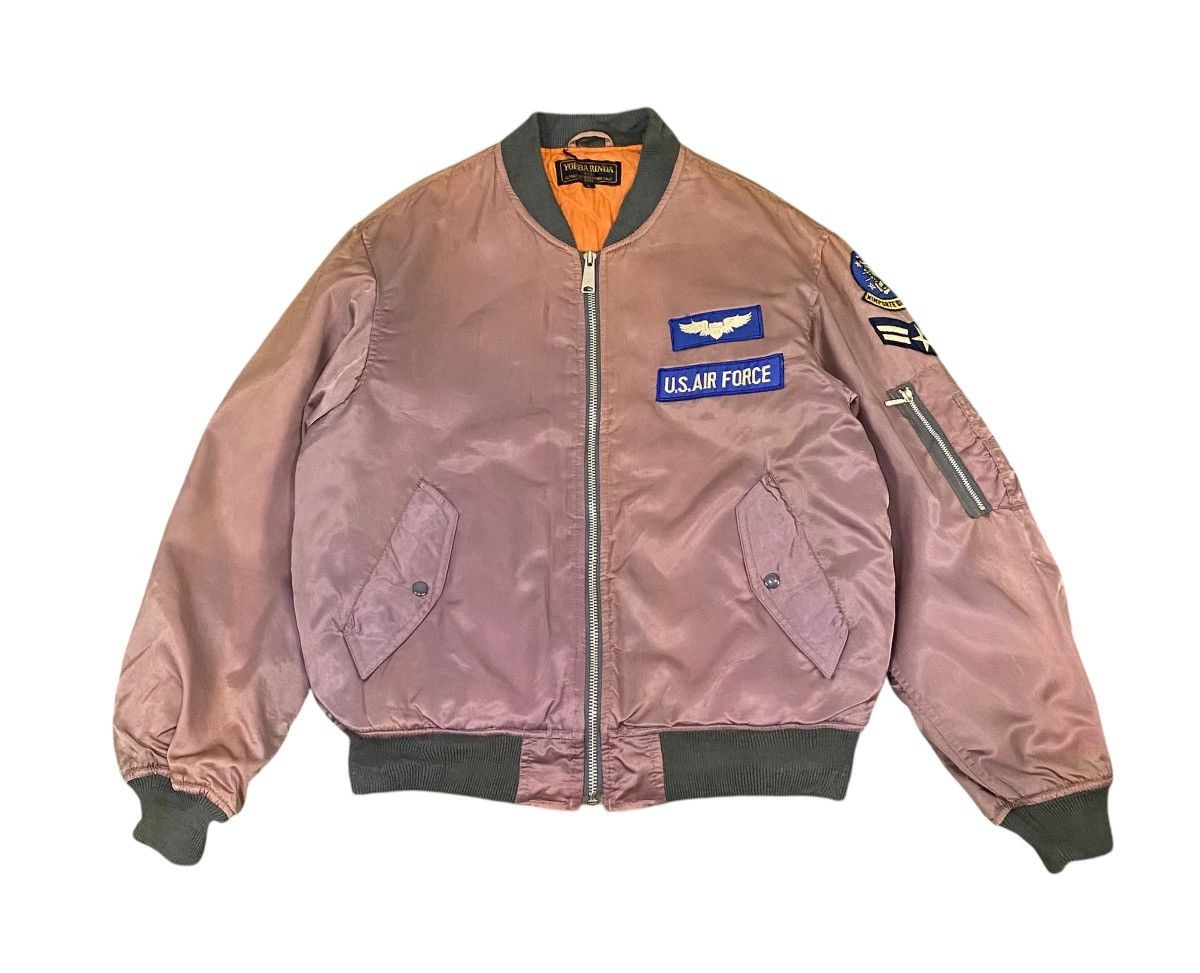 Vintage Vintage us air force sunfaded bomber jacket Size US L / EU 52-54 / 3 - 6 Thumbnail