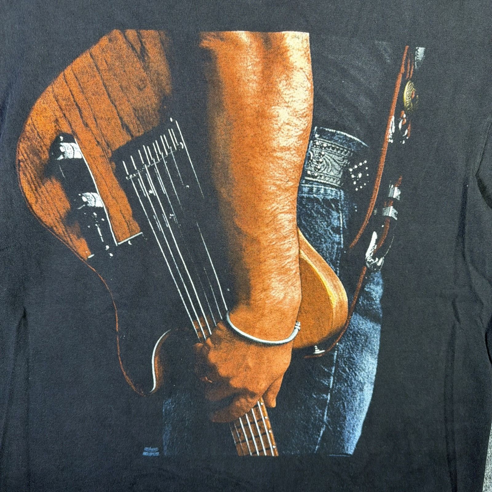 Band Tees Vintage Bruce Springsteen Shirt Medium Black 90s World Tour Size US M / EU 48-50 / 2 - 3 Thumbnail