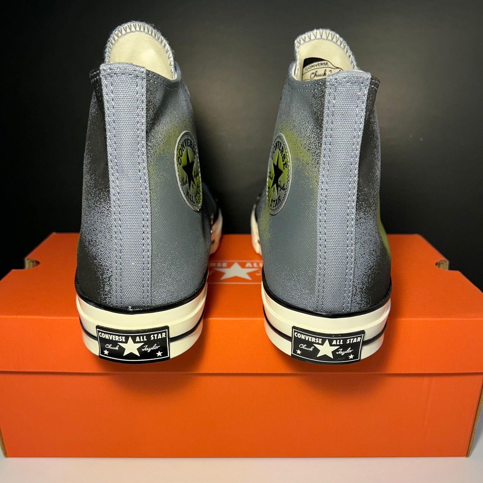 Converse Converse Chuck 70 Hi "Spray Paint" Lunar Grey Men 12 A03433C Size US 12 / EU 45 - 6 Thumbnail
